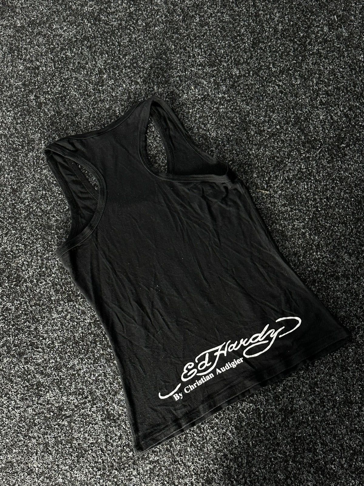 Designer × Ed Hardy ❗️Vintage Ed Hardy tiger big True Love Logo Women Tee Size M / US 6-8 / IT 42-44 - 6 Thumbnail
