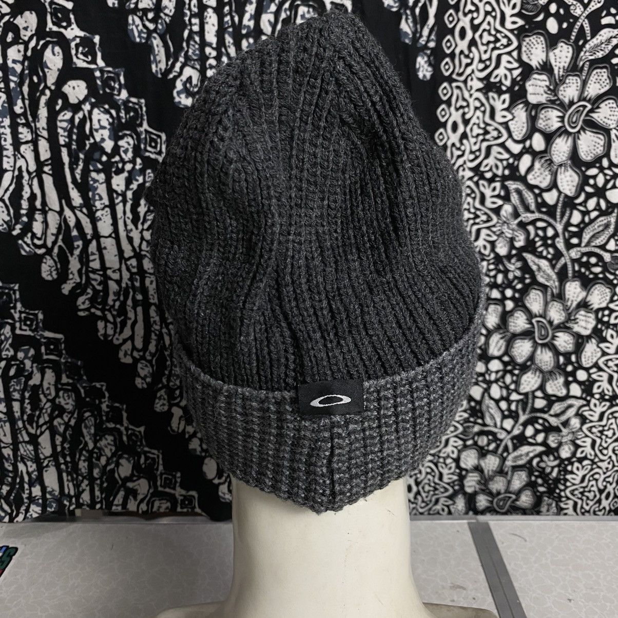 Oakley × Vintage 2000s y2k oakley embroidery logo knitted hats Size ONE SIZE - 2 Thumbnail