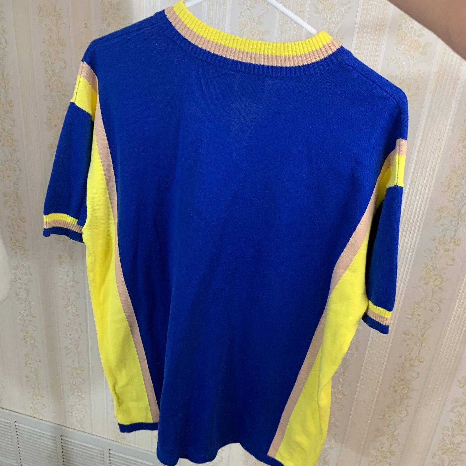 Adidas Adidas Women's Retro Knit Quarter Zip Sweater Top Size L Size L / US 10 / IT 46 - 7 Thumbnail