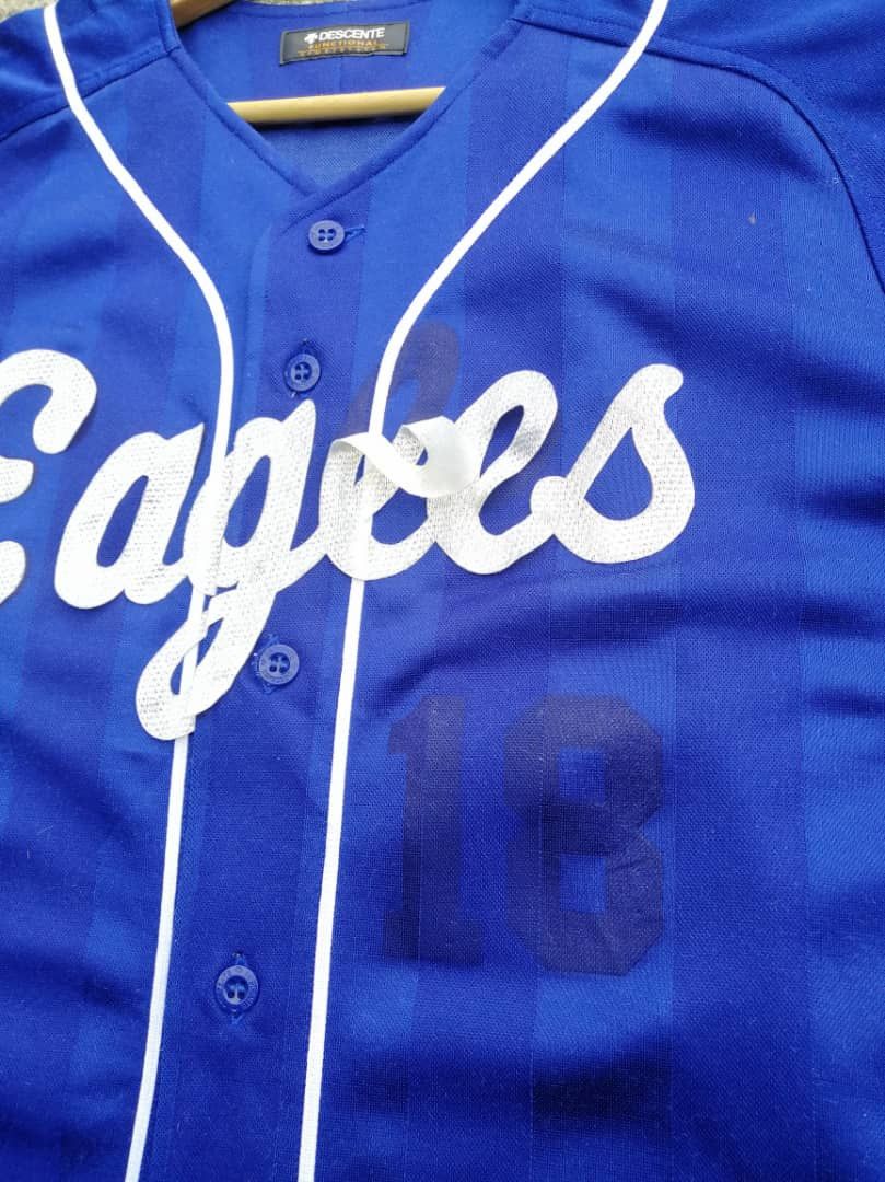 Descente × Japanese Brand Descente Eagles 18 Japan Baseball Jersey Size US L / EU 52-54 / 3 - 2 Thumbnail