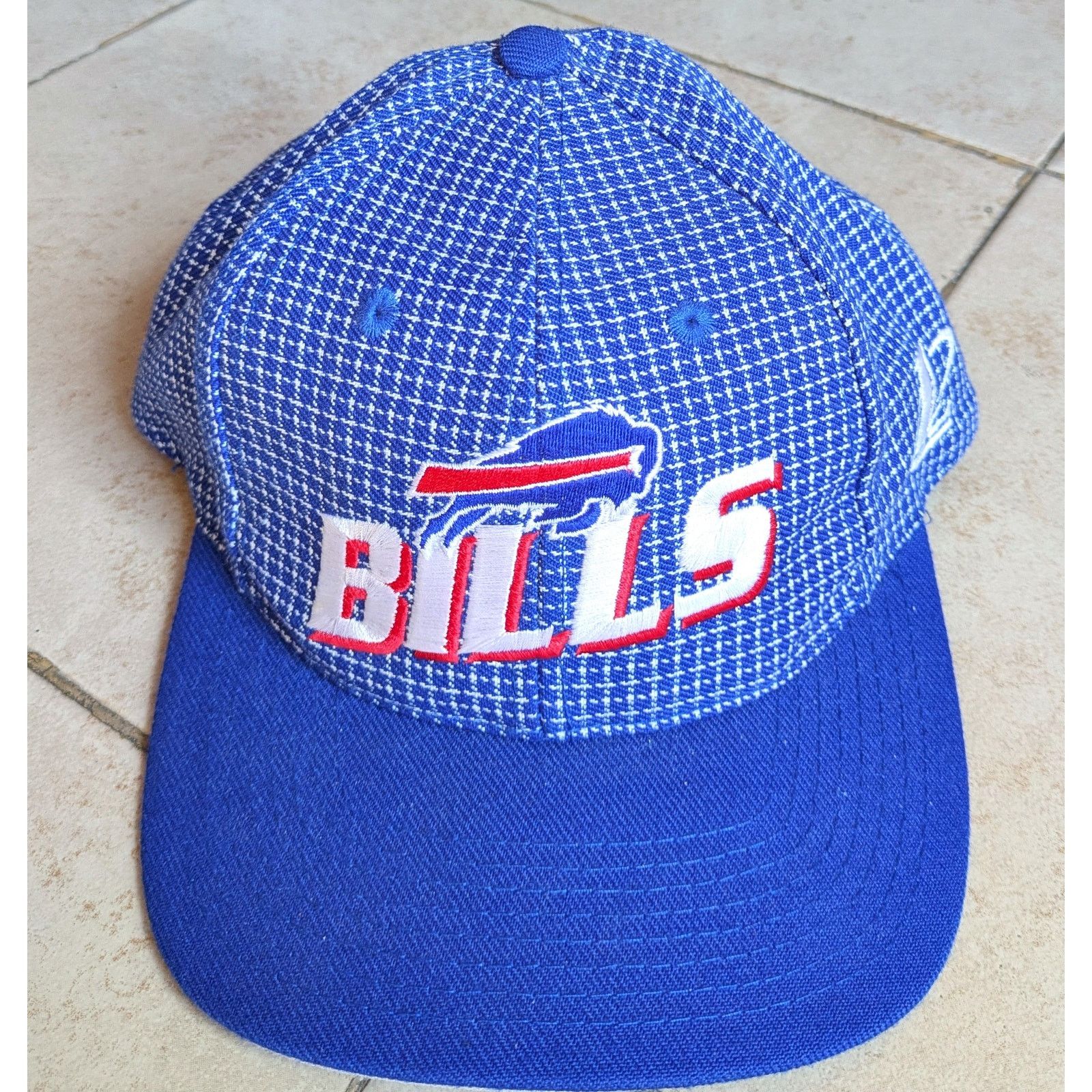 Logo Athletic × Sports Specialties Buffalo Bills 90s GRID strap back Bruce hat NFL Pro vintage Size ONE SIZE - 5 Thumbnail