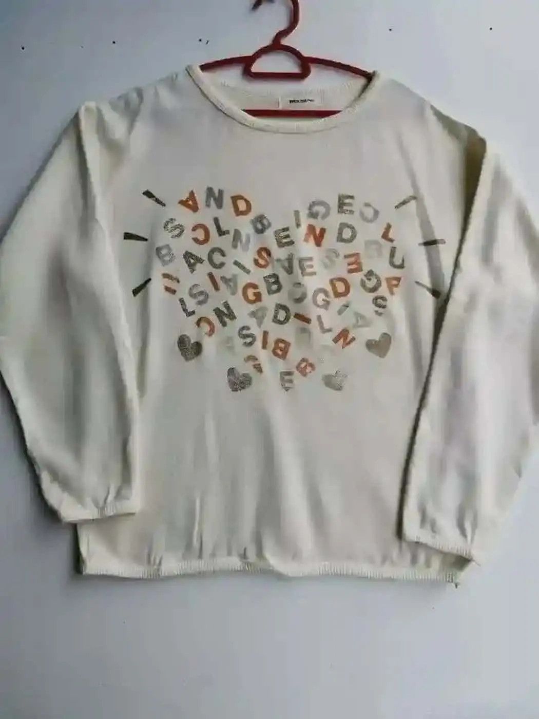Vintage Vintage Belsun Word Printing Sweatshirt Size US L / EU 52-54 / 3 - 1 Thumbnail