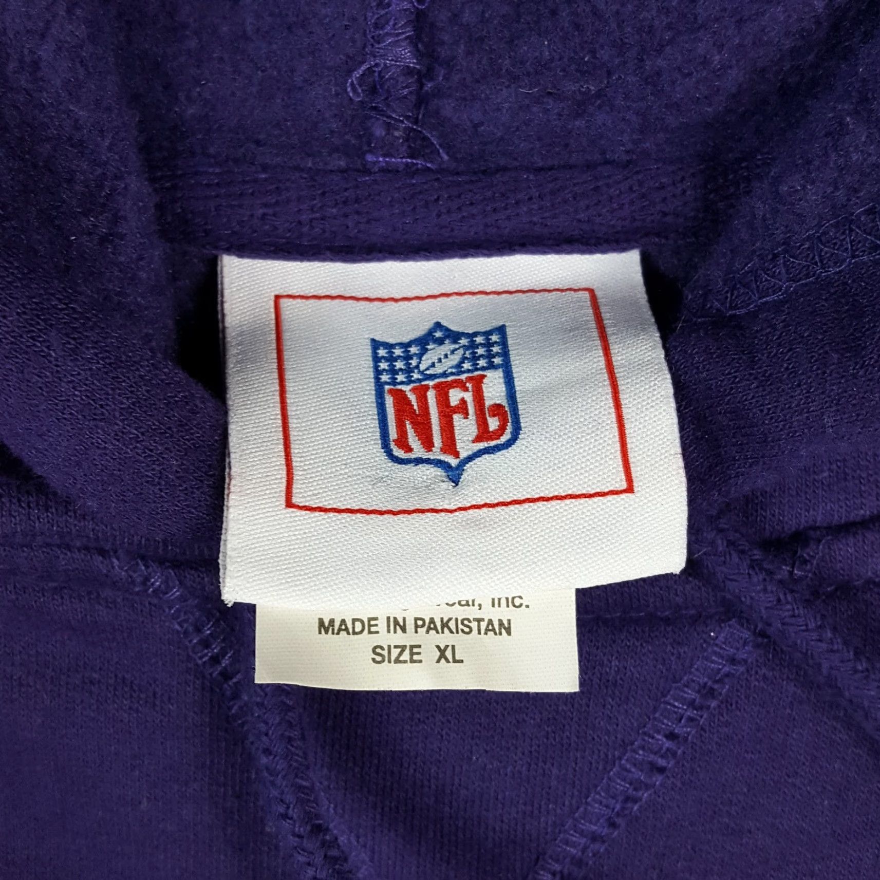 NFL VINTAGE NFL Baltimore Ravens Hoodie Pullover Sweatshirt Mens XL Purple Y2K Retro Sports Size US XL / EU 56 / 4 - 6 Thumbnail
