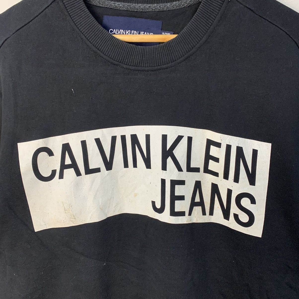 Calvin Klein Calvin Klein Sweatshirt CK Spellout Streetwear Size Large Size US L / EU 52-54 / 3 - 5 Thumbnail
