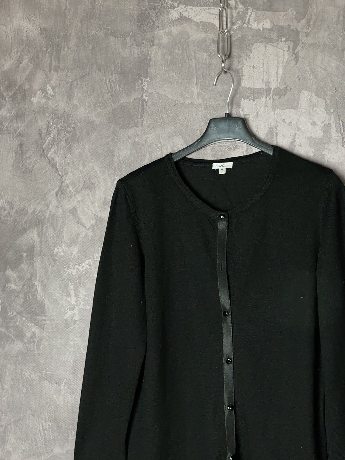 Cartier × Vintage Vintage Cartier knit cardigan Size M / US 6-8 / IT 42-44 - 3 Thumbnail