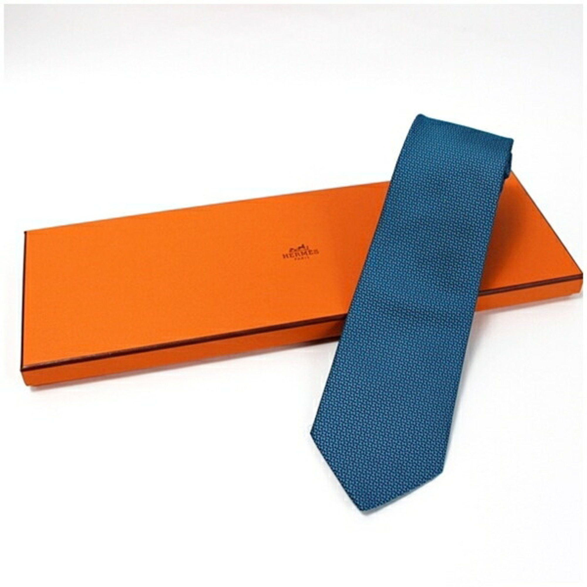 Hermes Hermes Silk Tie HERMES Men's Size ONE SIZE - 1 Thumbnail