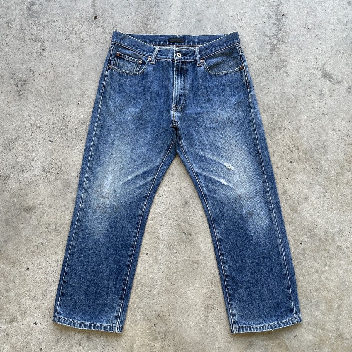 Japanese Brand Blue Faded Vintage Japanese Brand Jeans Denim Pants W33 Size US 33 - 1 Thumbnail