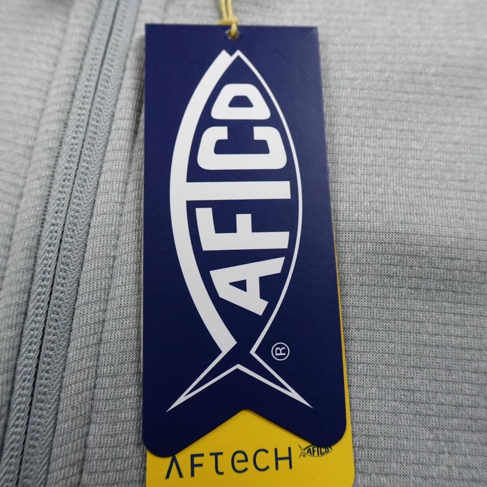 Vintage AFTCO Jacket Mens S Gray AFTECH Full Zip Fishing Fleece Outdoors Size US S / EU 44-46 / 1 - 7 Thumbnail