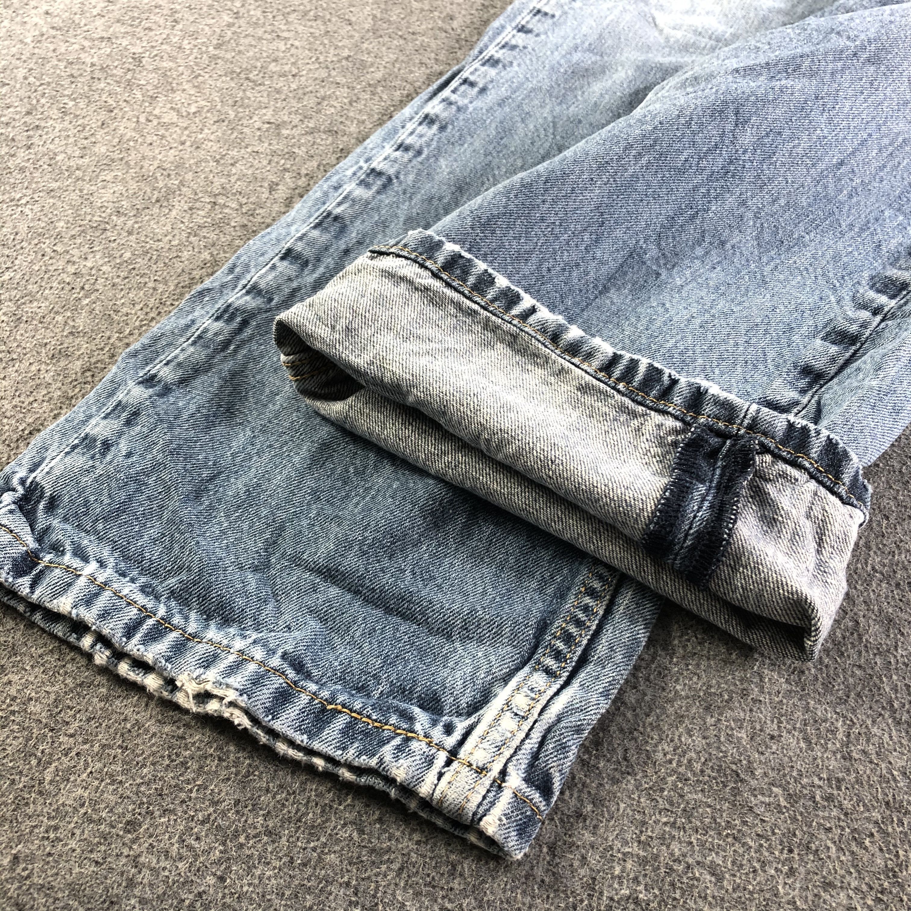 Levi's Vintage Blue Wash Levis 559 Jeans-J3314 Size US 35 - 7 Thumbnail