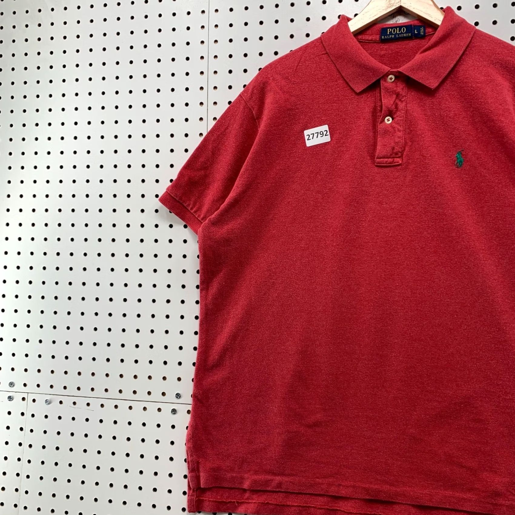 Polo Ralph Lauren Polo Ralph Lauren Red Green Pony Shirt Mens Large Casual Size US L / EU 52-54 / 3 - 3 Thumbnail