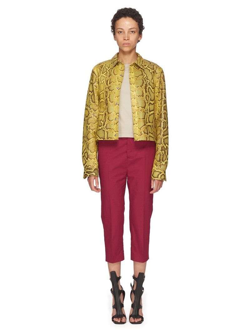 Rick Owens o1y0126 Casual Pant in Magenta Size 34" / US 12 / IT 48 - 7 Thumbnail