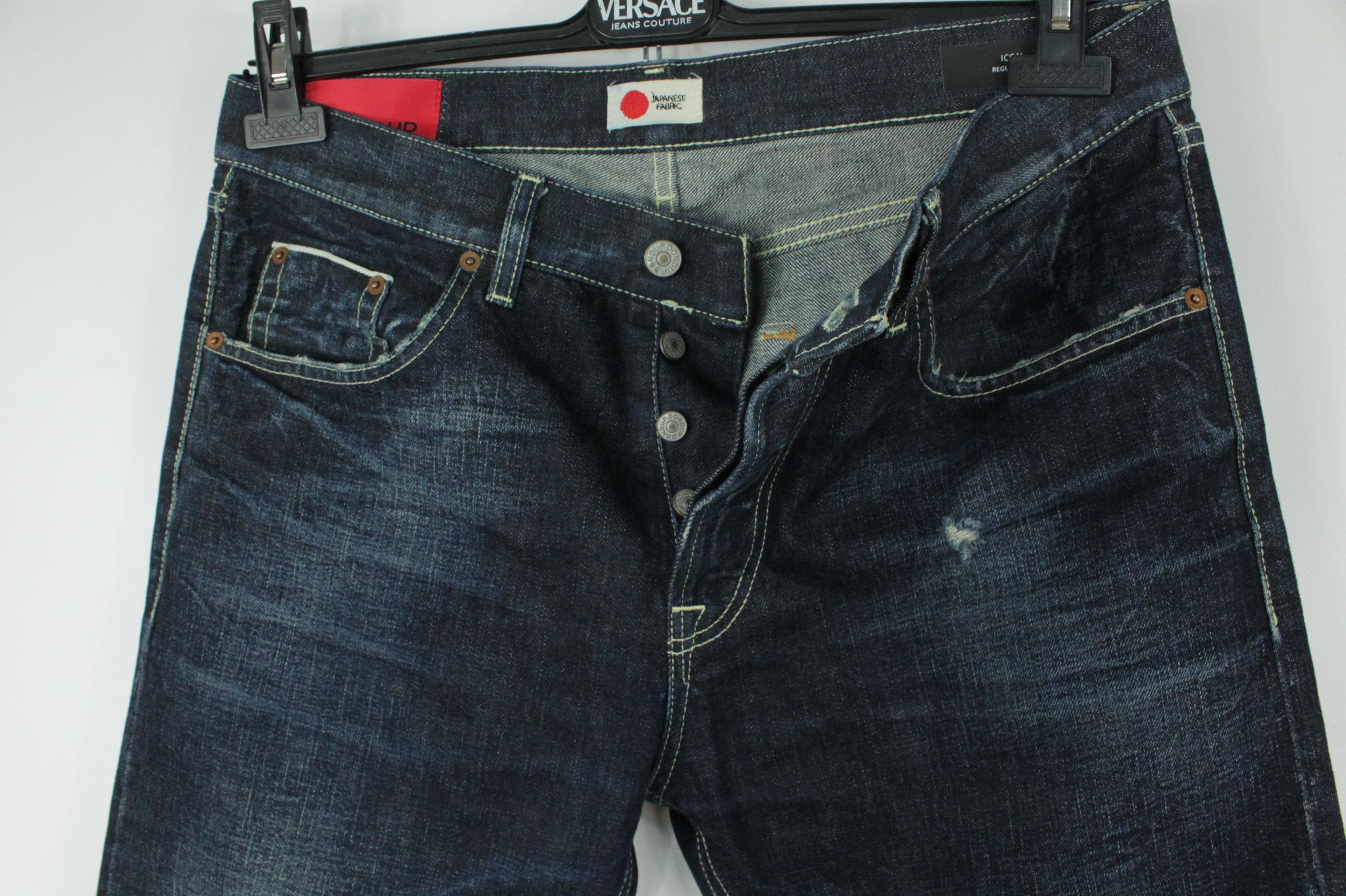 Dondup Dondup Icon Regular Japanese Selvedge Denim Jeans Size US 34 / EU 50 - 5 Thumbnail