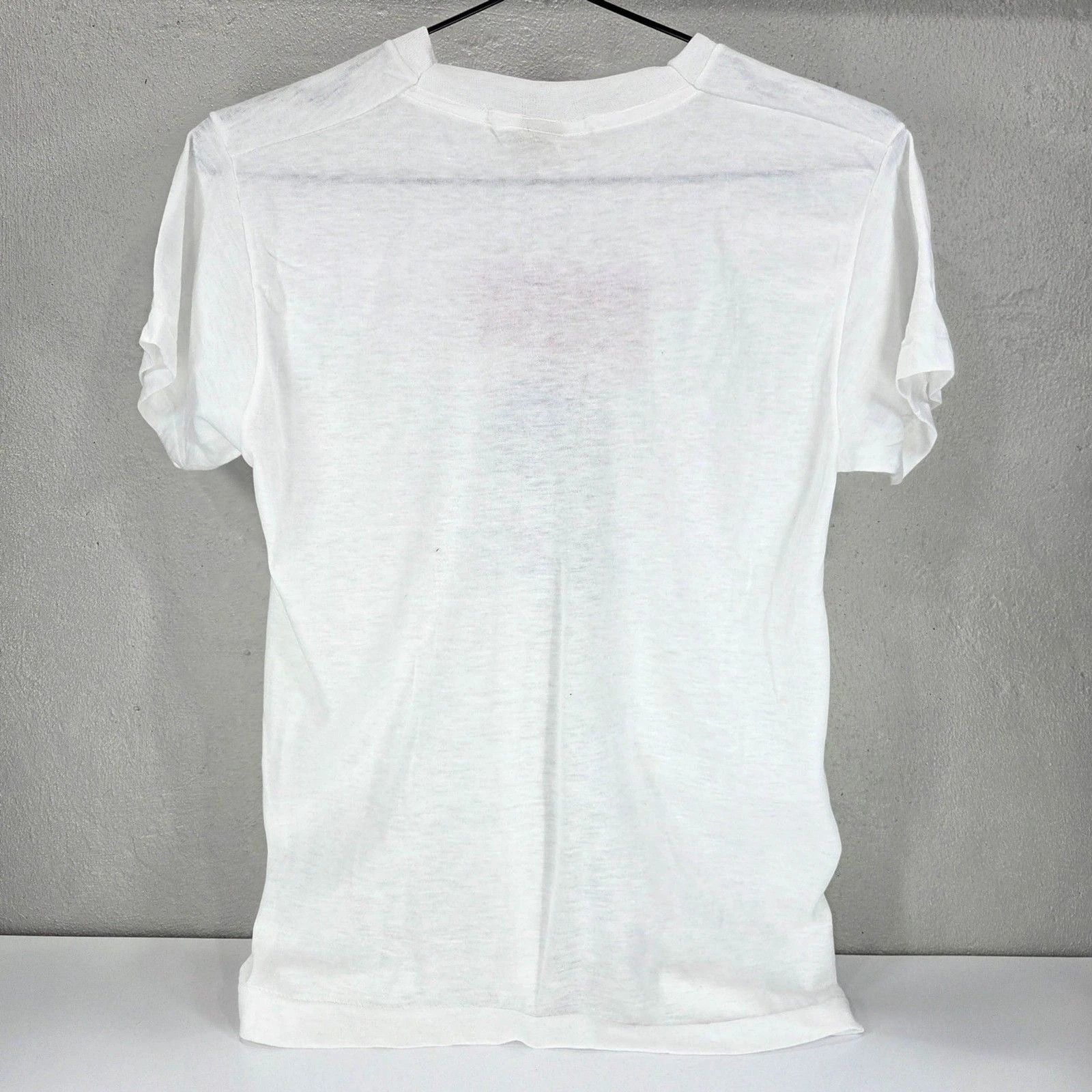 Vintage 1984 Michael Jackson Thriller T-Shirt Fits Sz Xs in White, Men's — image 4 of 6
