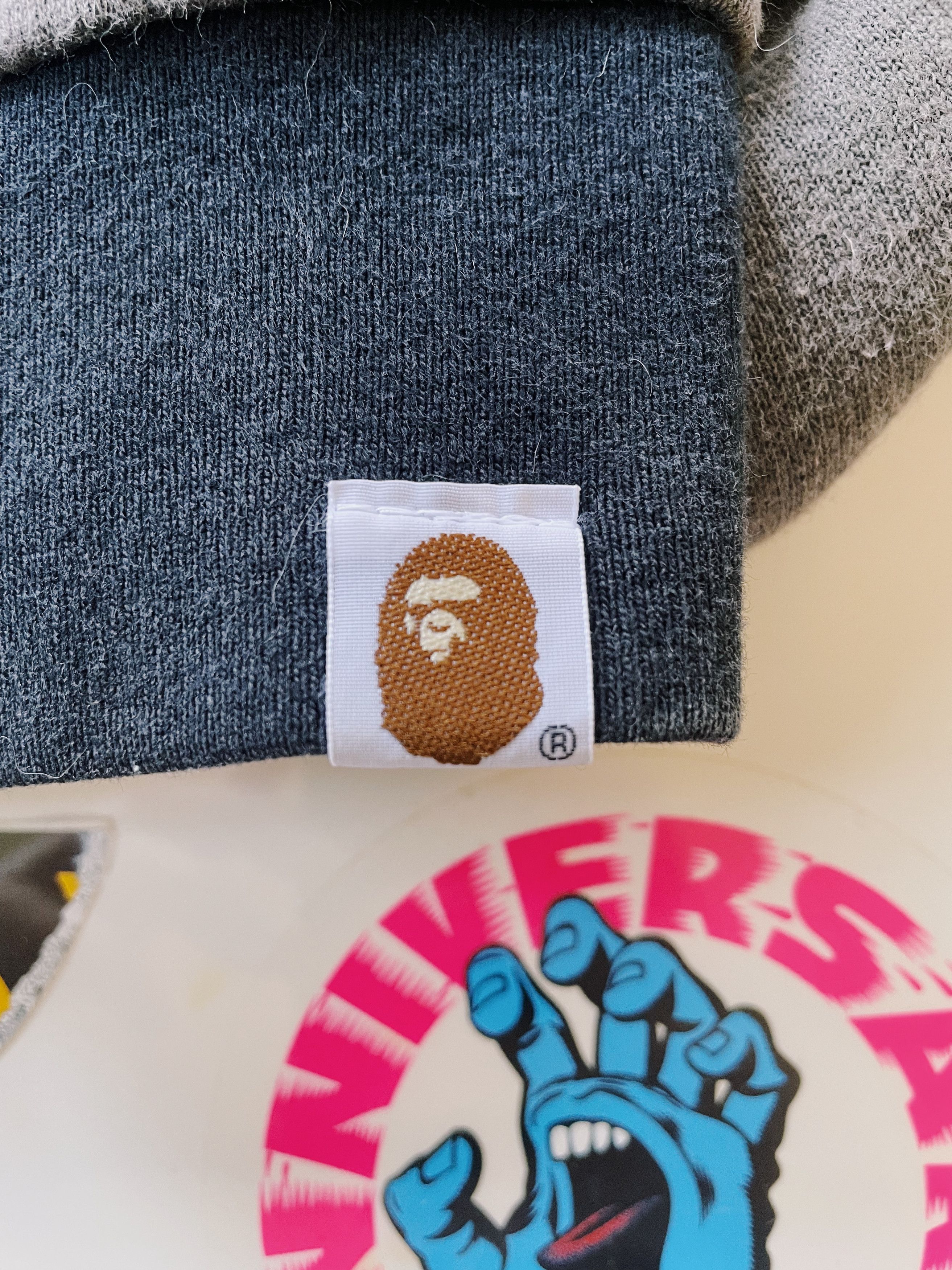 Bape × Nigo × Vintage Vintage Y2K Bape A Bathing Ape Head One Point Cotton Bomber Size US M / EU 48-50 / 2 - 6 Thumbnail
