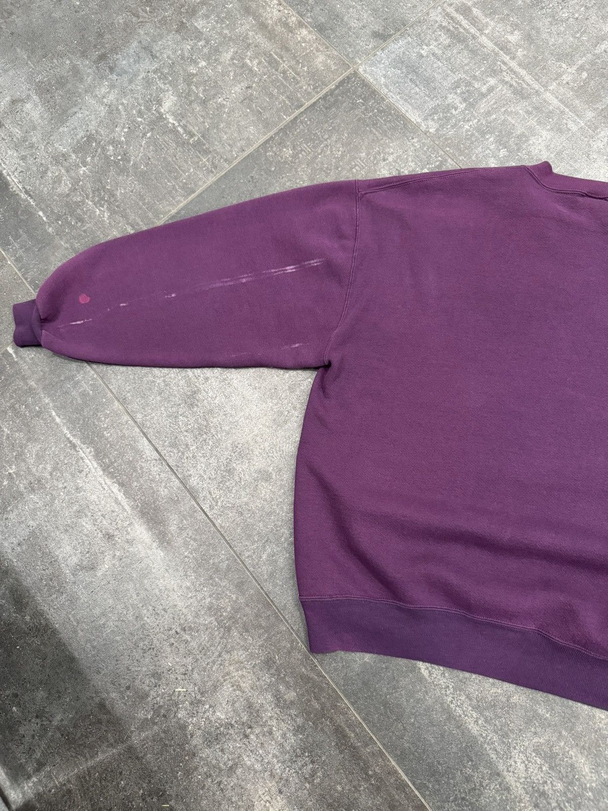 Russell Athletic Vintage 90’s Russell Atheltic Crewneck Sweatshirt Purple Size US XXL / EU 58 / 5 - 4 Thumbnail