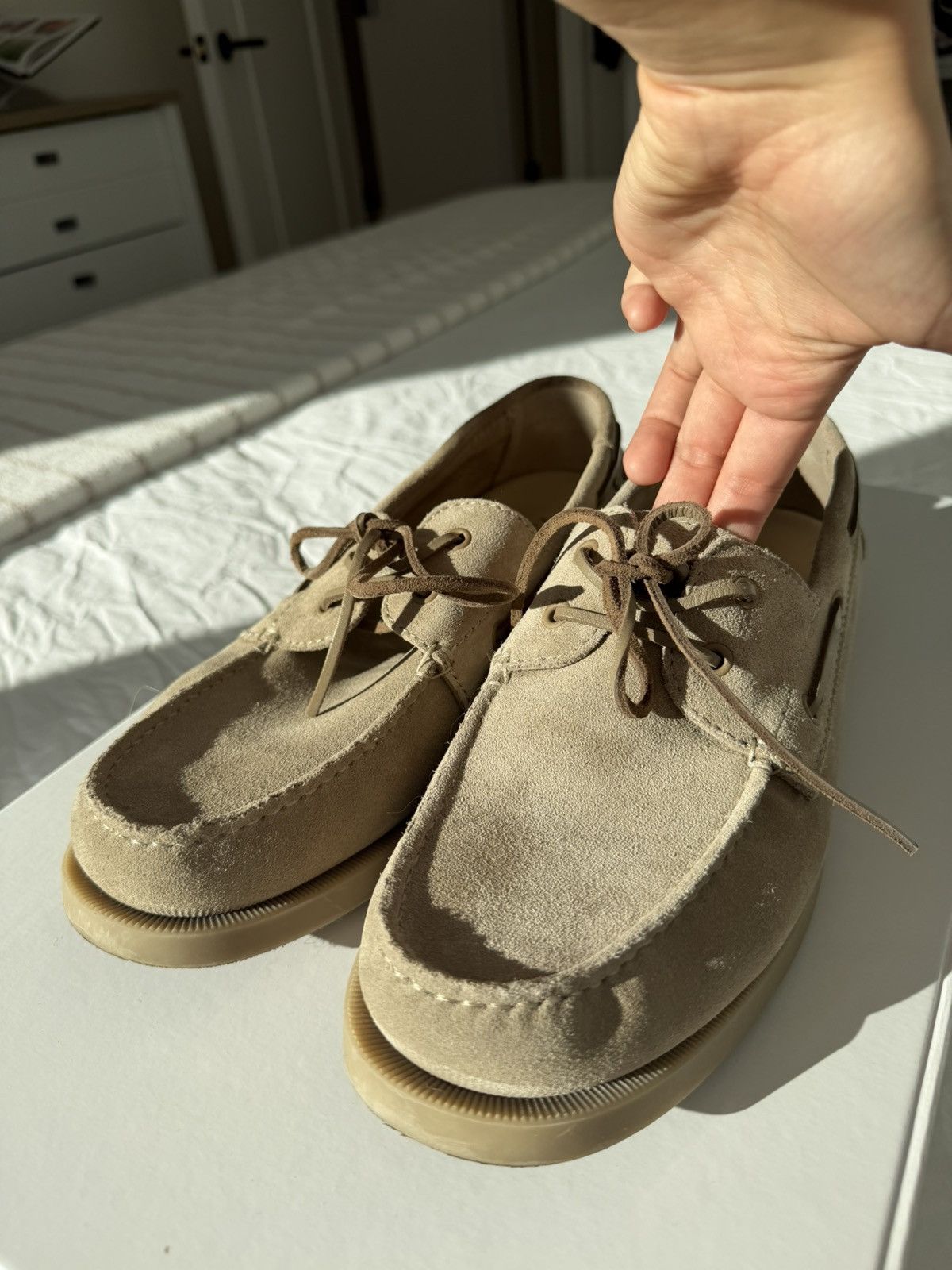 Zara Zara Suede Boat Shoe Size 12 Size US 12 / EU 45 - 4 Thumbnail