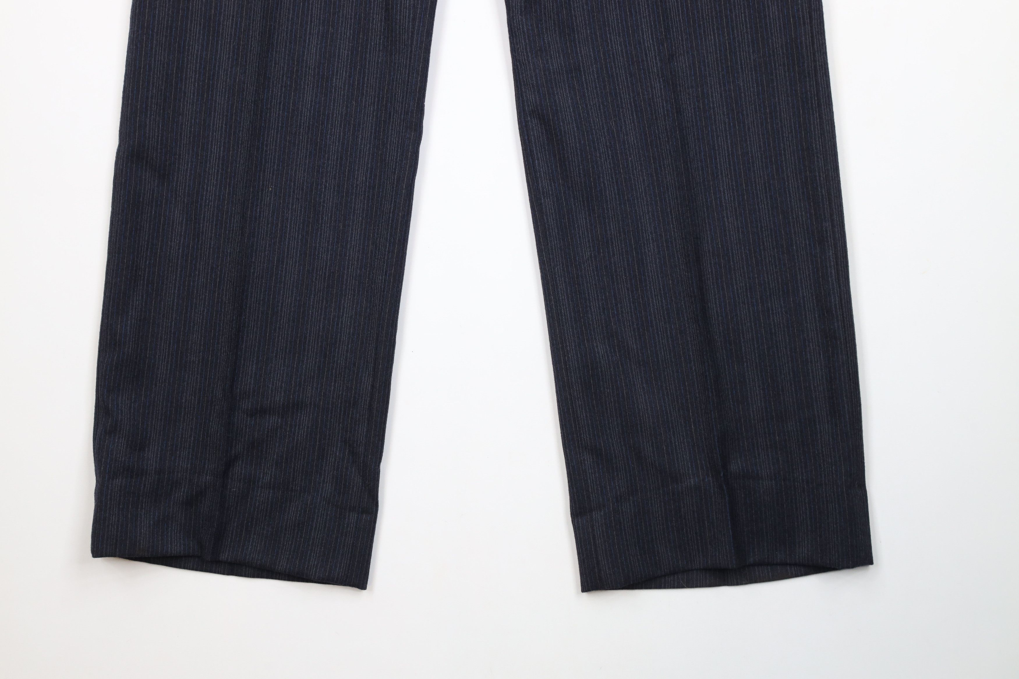 Vintage Vintage 70s Streetwear Wool Striped Bell Bottoms Chino Pants Size US 40 / EU 56 - 4 Thumbnail