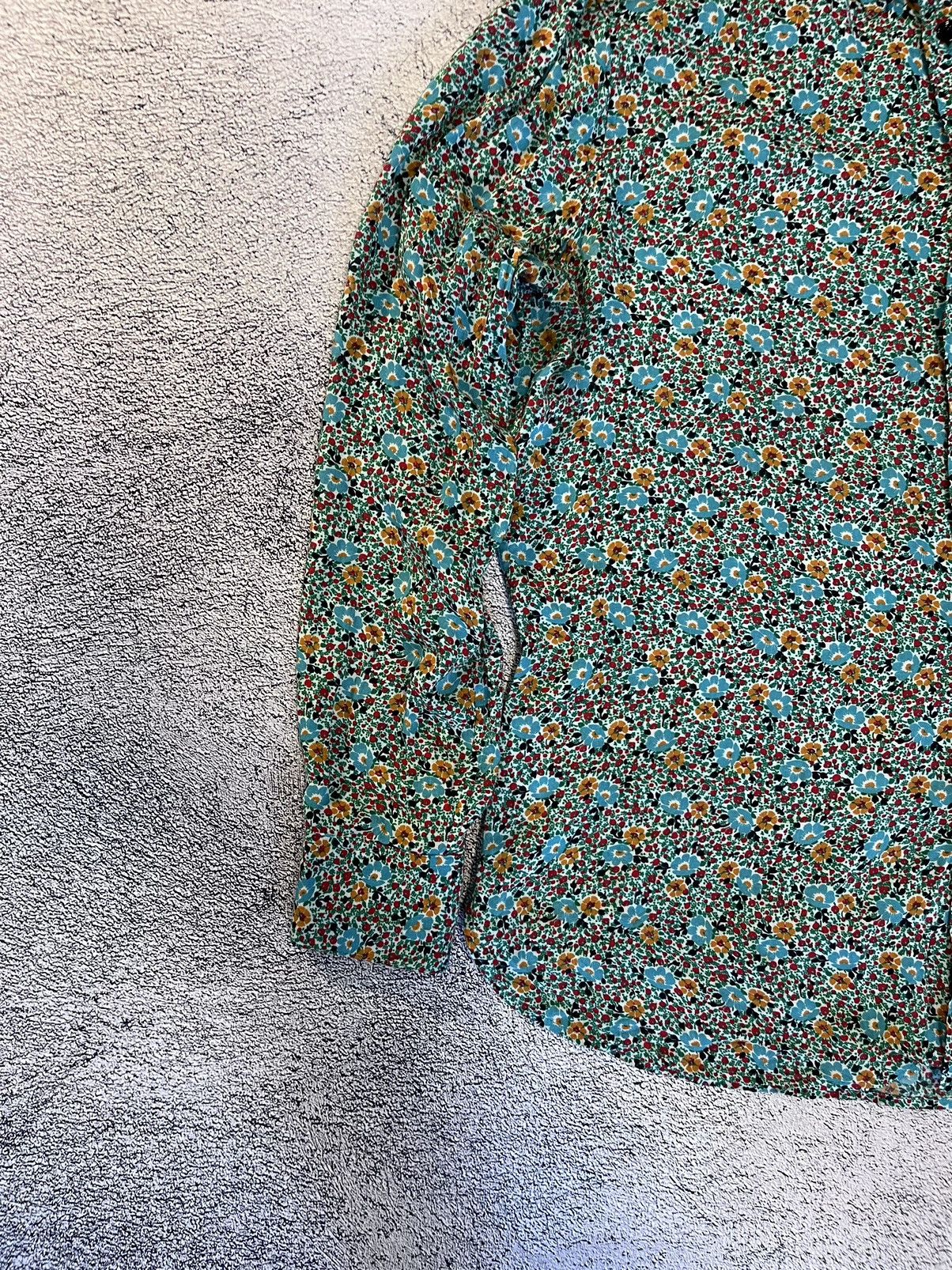 Saint Laurent Paris Saint Laurent Shirt Multicolored Viscose Floral-Print Blouse Size M / US 6-8 / IT 42-44 - 4 Thumbnail