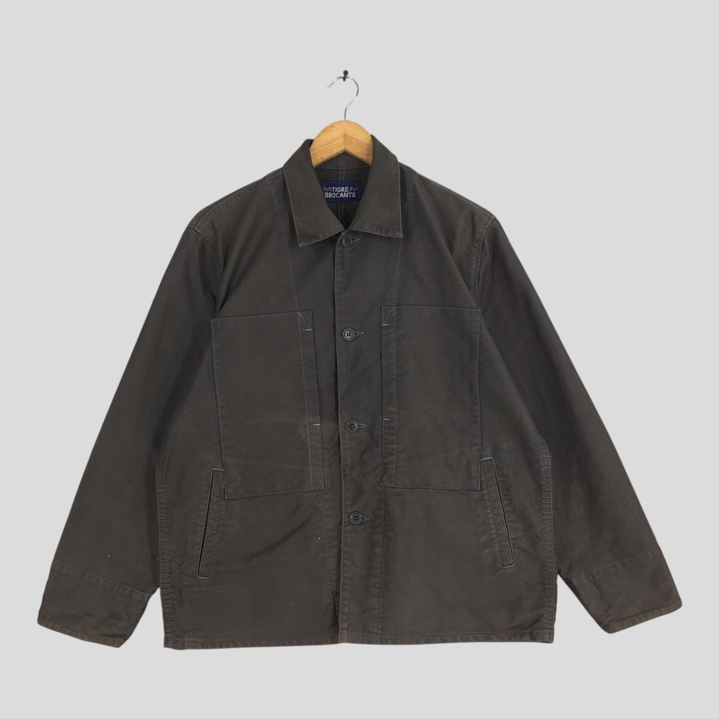WORLD MAP EMB SOUVENIR JACKET TIGRE BROCANTE-OIKOS 毎日を