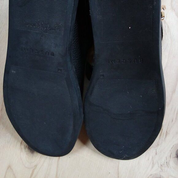 Buscemi Buscemi Shoes Sneakers Black Leather 42 Size US 11 / IT 41 - 8 Thumbnail