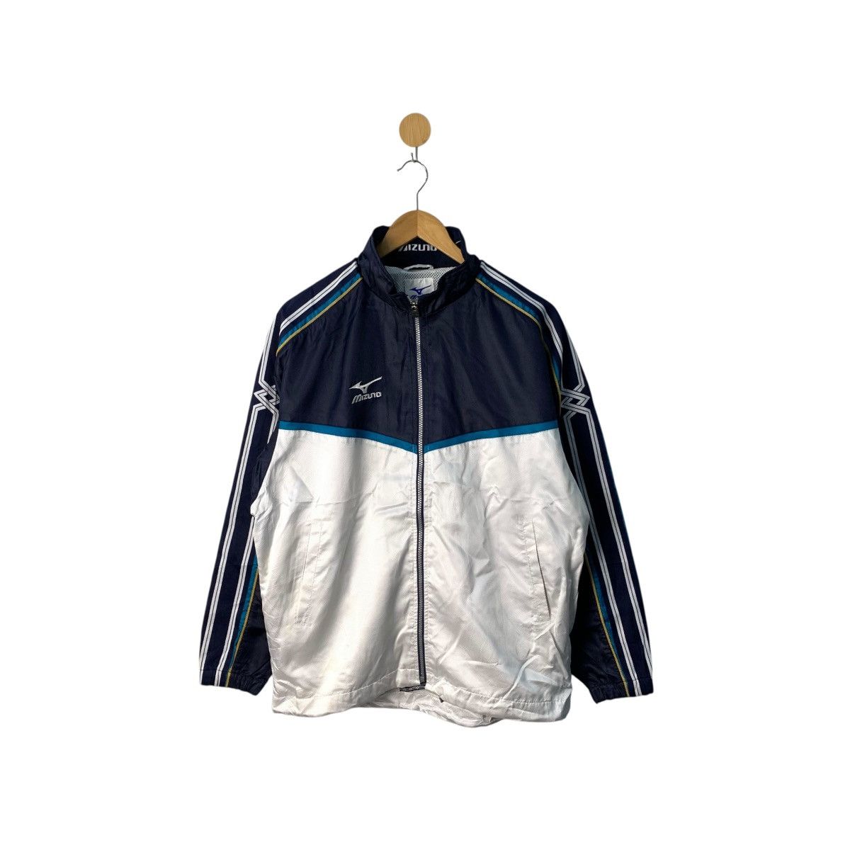Mizuno Vintage Mizuno Bomber Jacket Size US L / EU 52-54 / 3 - 1 Thumbnail
