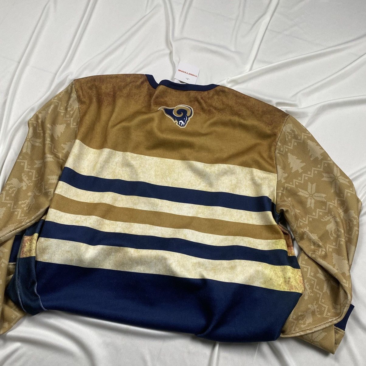 NFL NFLPA NFL Todd Gurley Light Knit Crewneck Size US L / EU 52-54 / 3 - 7 Thumbnail