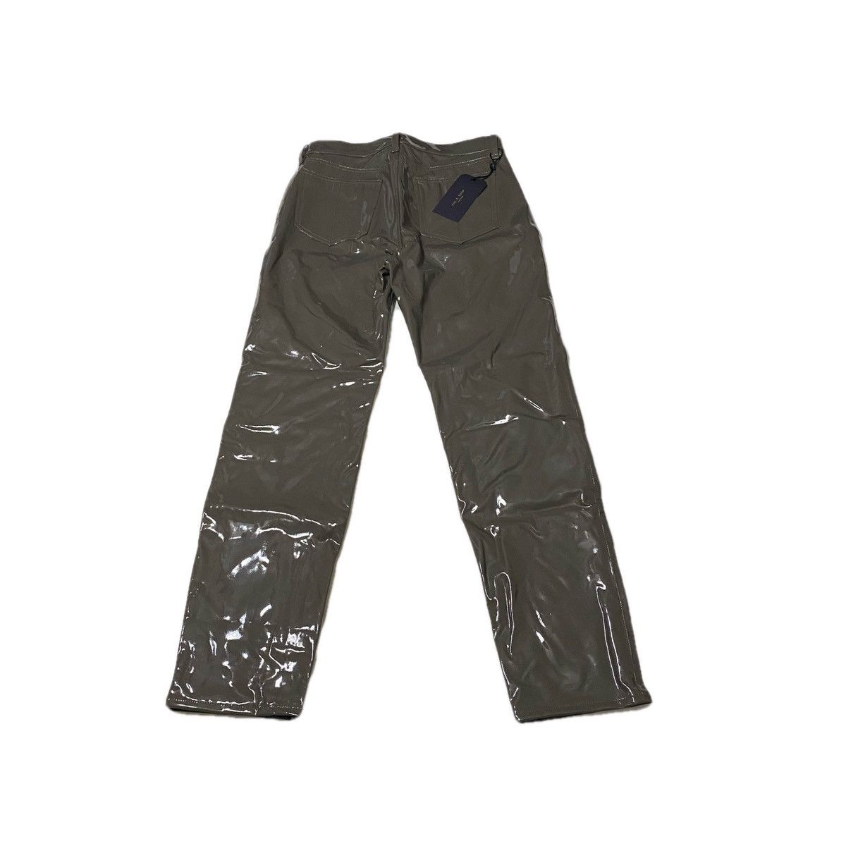 Rag & Bone Rag & Bone Nina High Rise Vinyl Cigarette Pants Size US 28 / EU 44 - 2 Thumbnail