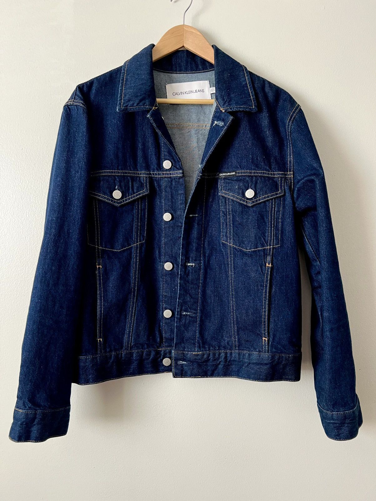 Calvin Klein Calvin Klein Jeans Denim Jacket Size US S / EU 44-46 / 1 - 1 Thumbnail