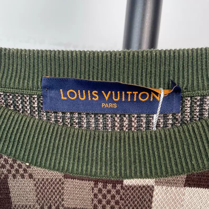 Louis Vuitton Louis Vuitton Fei-Dong camouflage checkerboard-studded mon Size US XXL / EU 58 / 5 - 5 Thumbnail