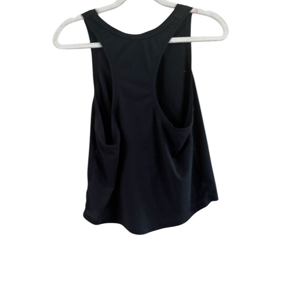 Gap GAP Black Fitted Tank Top with Scoop Neckline Size S / US 4 / IT 40 - 4 Thumbnail