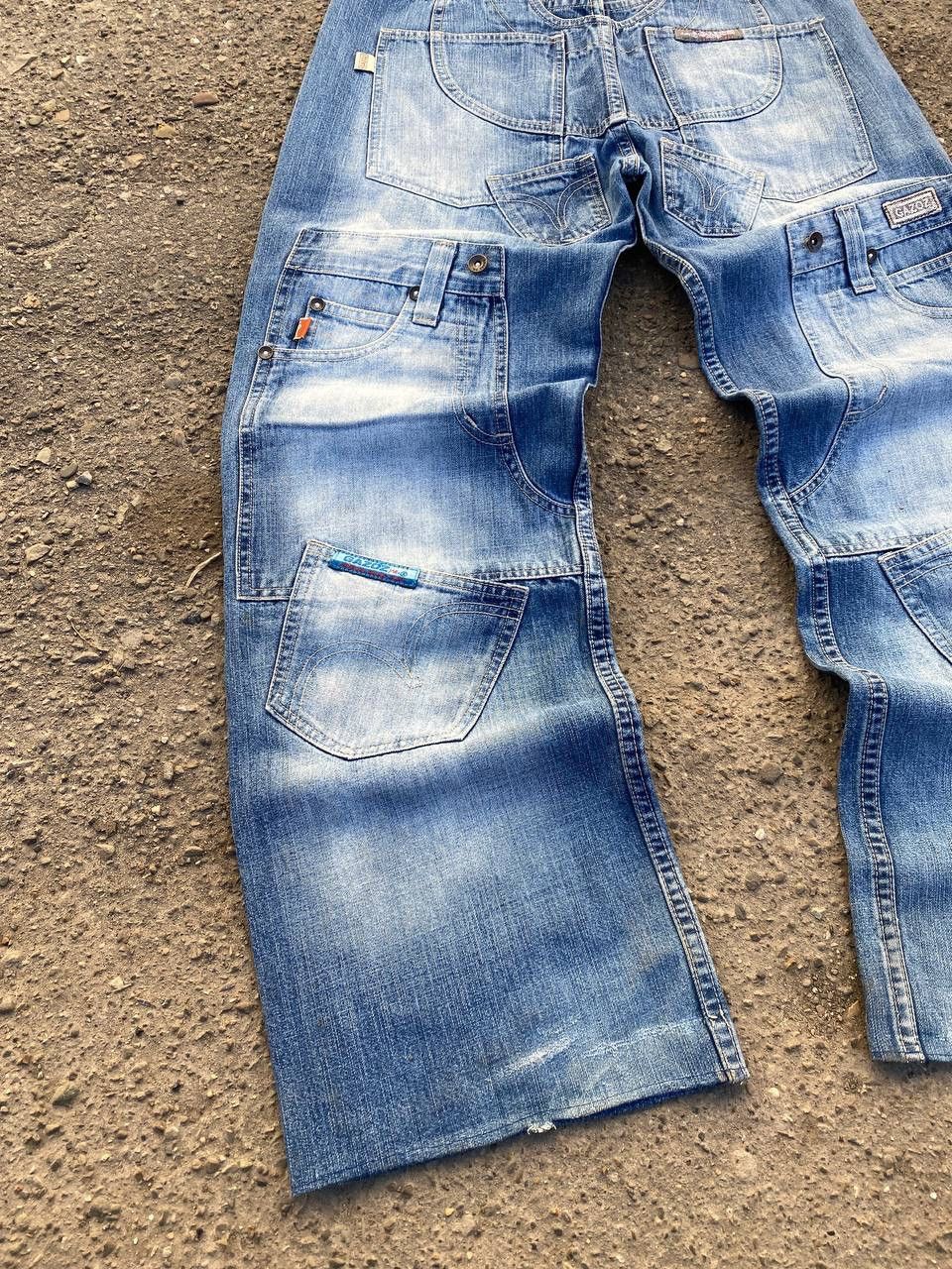 Japanese Brand × Vintage Gazoz Baggy pants Tornado Mart style y2k jeans Size US 32 / EU 48 - 9 Thumbnail