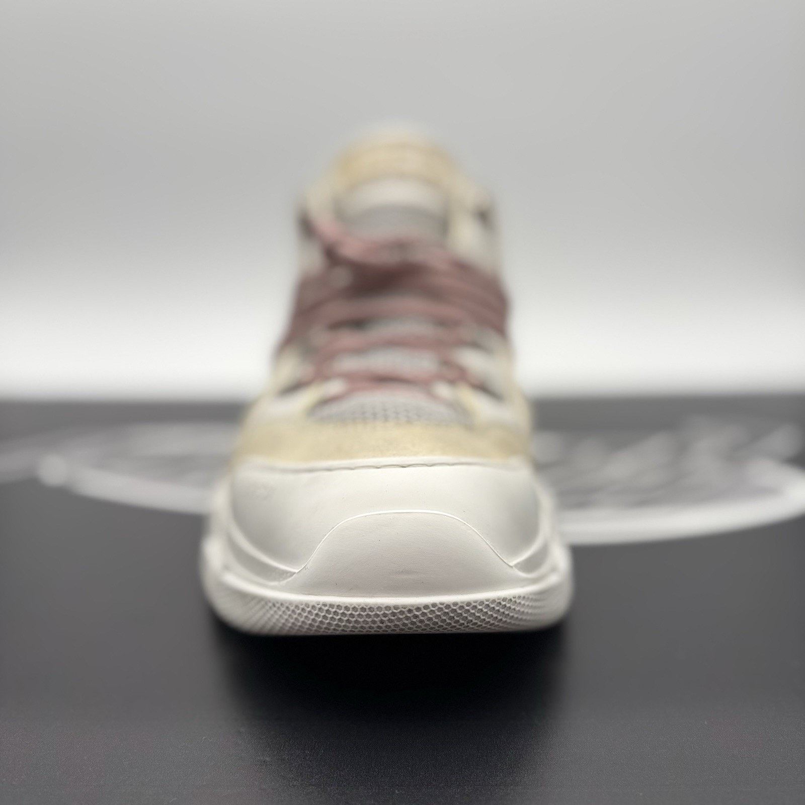 Gucci Gucci Flashtrek SEGA ' White, Beige ' | GREAT CONDITION! Size US 12.5 / EU 45-46 - 6 Thumbnail