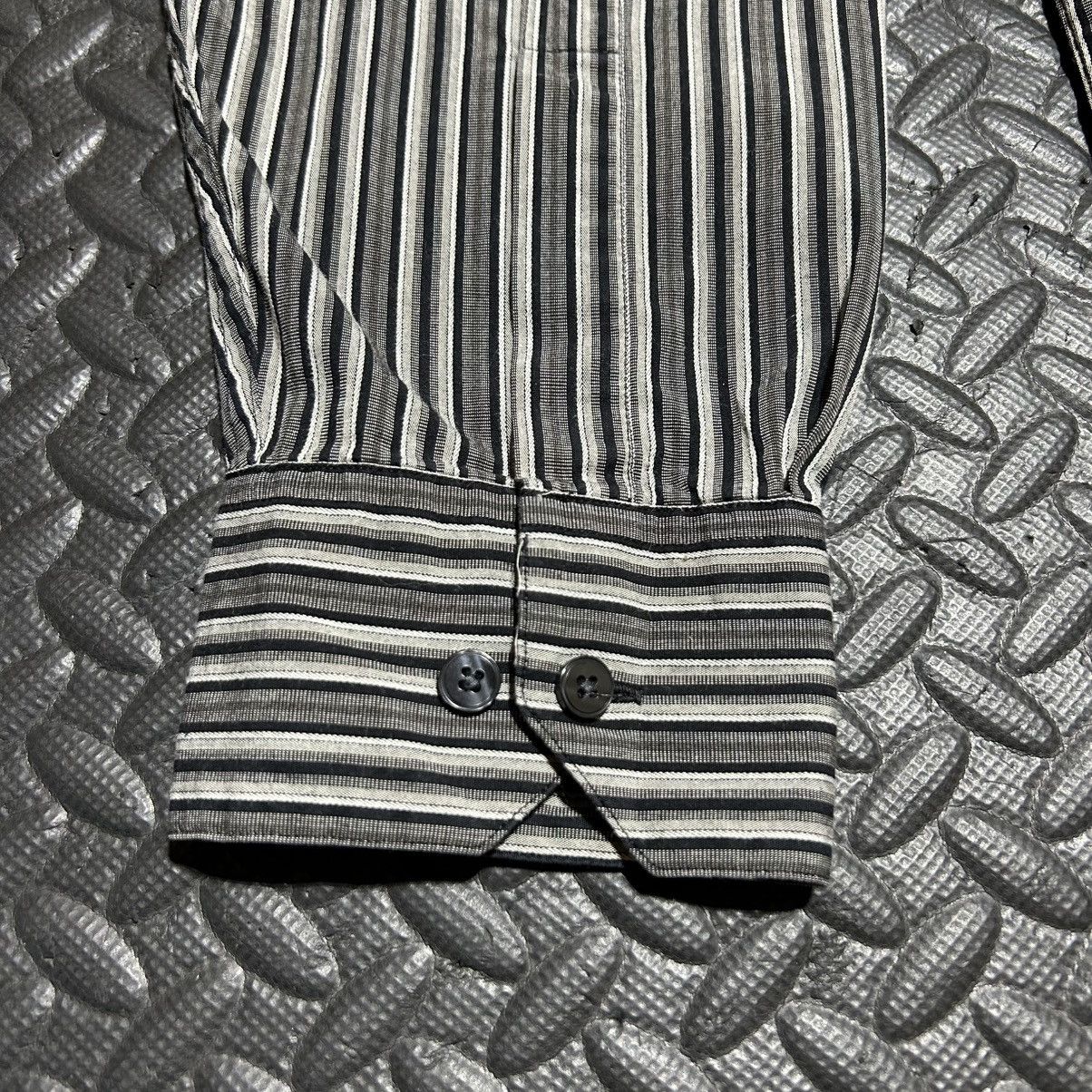 Other Axcess Claiborne Button Down Dress Shirt Striped Black XL Size US XL / EU 56 / 4 - 4 Thumbnail