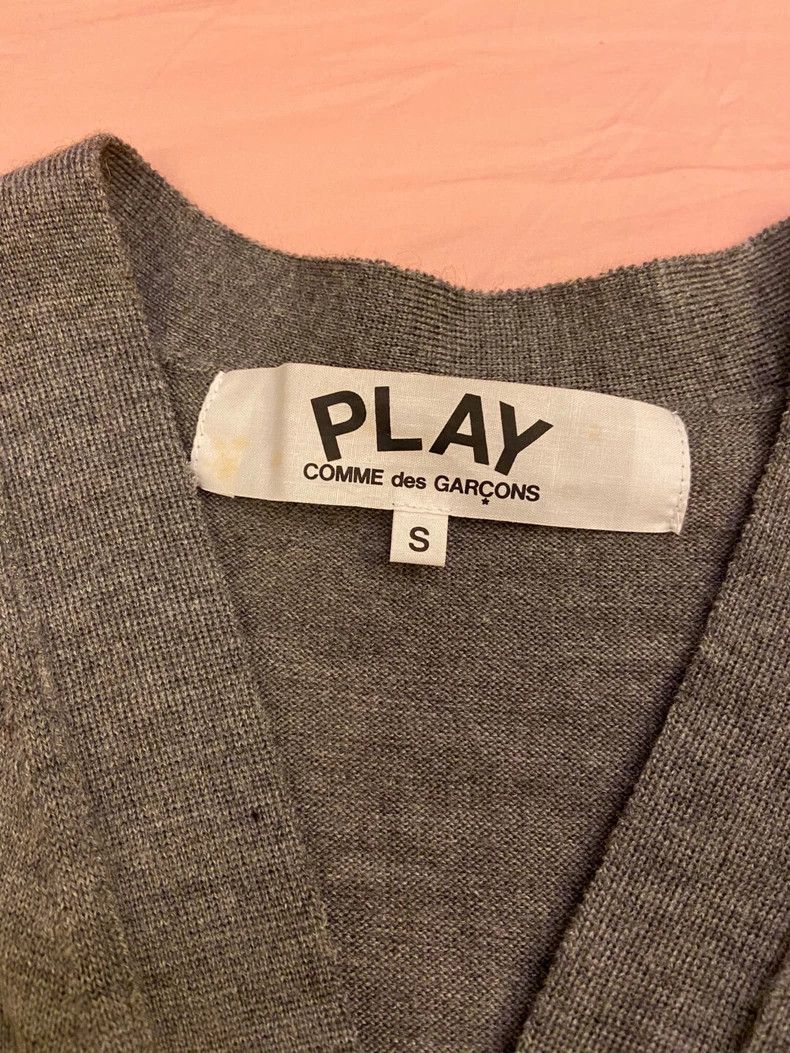 Comme des Garcons Comme Des Garcons Wool Cardigan Knit Grey Size S / US 4 / IT 40 - 3 Thumbnail