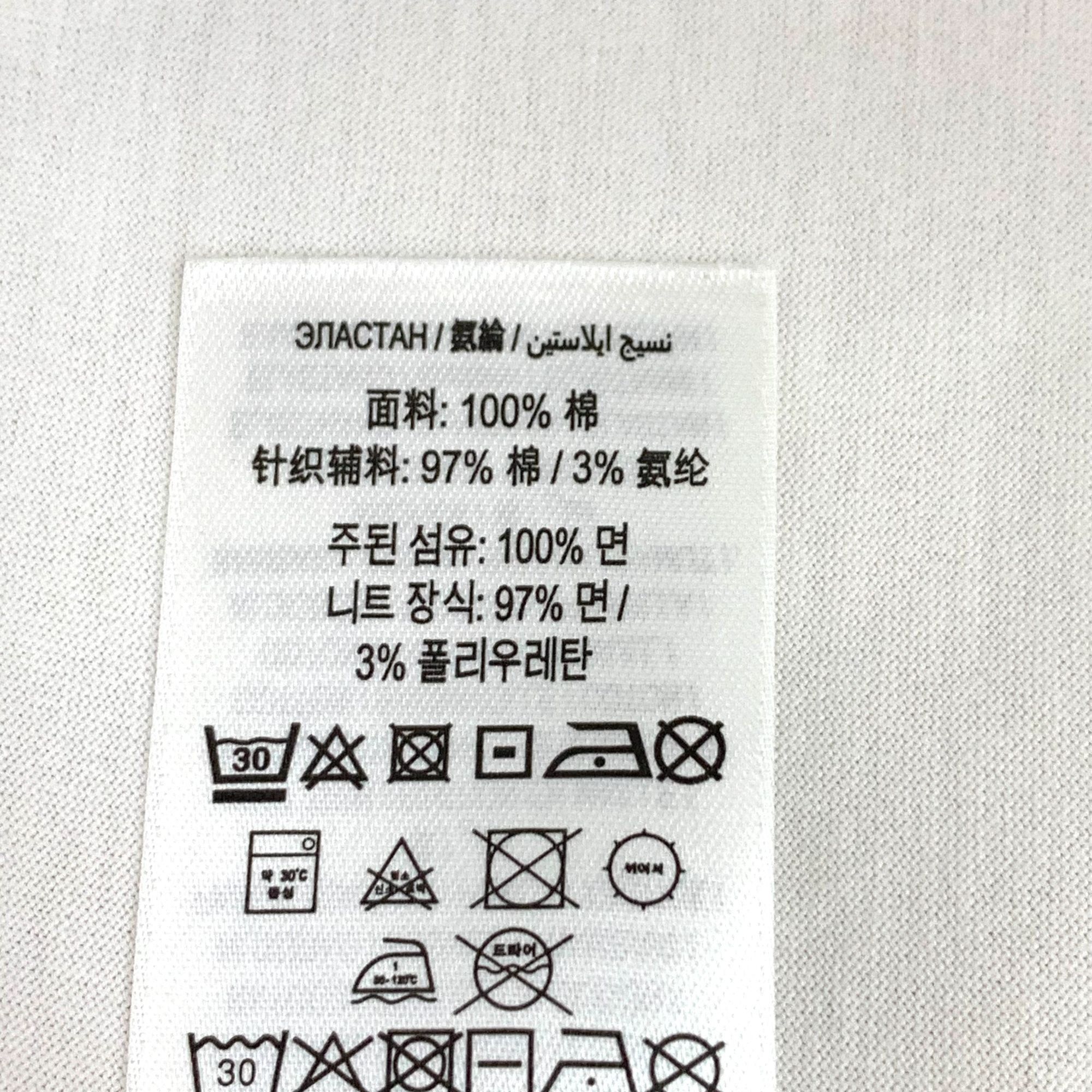 Burberry BURBERRY White Cotton T-Shirt With Nova Check Pocket Size M Size US M / EU 48-50 / 2 - 3 Thumbnail
