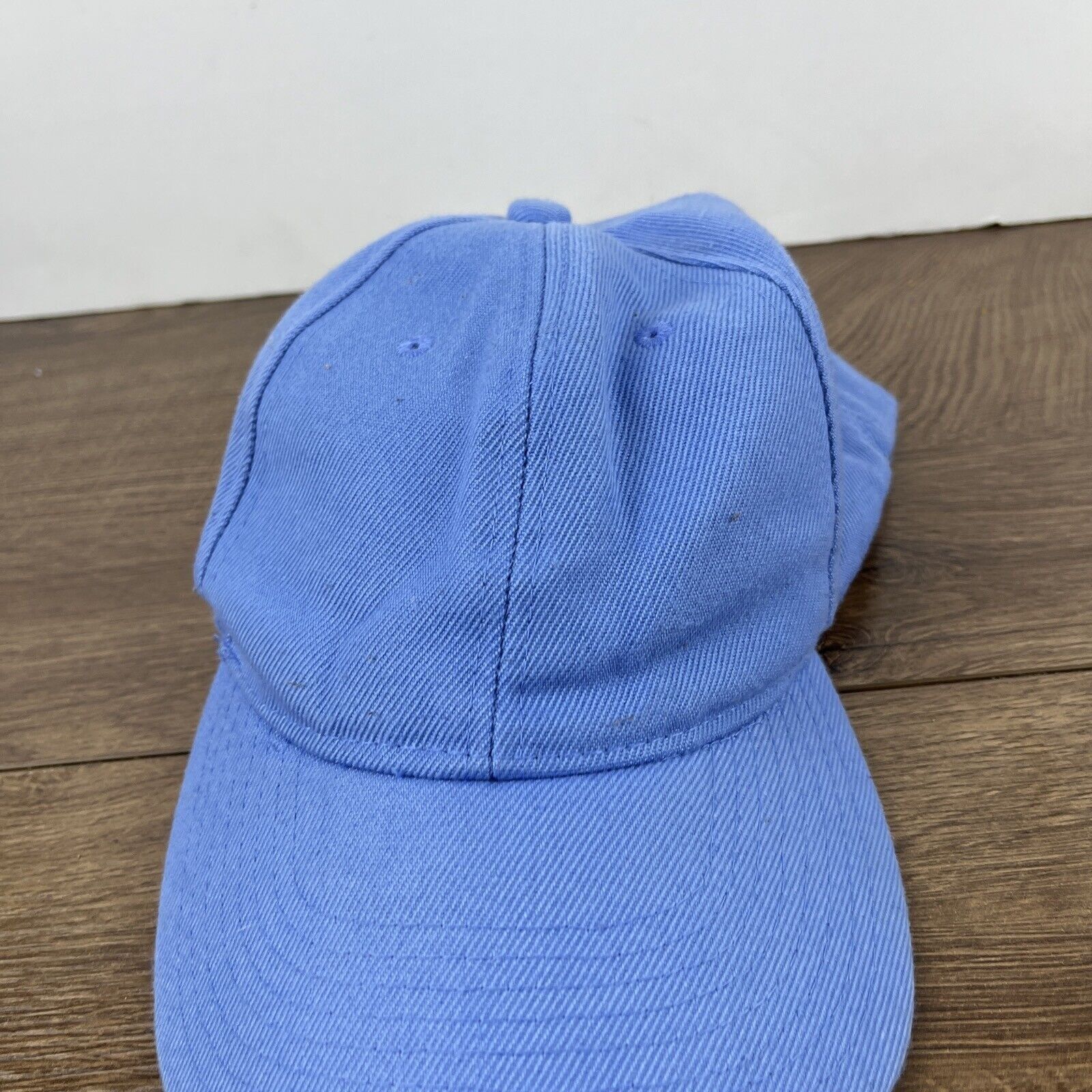Other Light Blue Baseball Hat Blue Hat Adjustable Blue Adult Size Size ONE SIZE - 7 Thumbnail