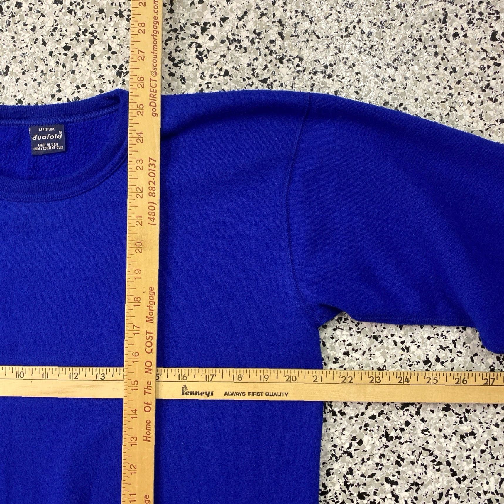 Layer 8 VINTAGE 90s Duofold Shirt Mens Medium Blue Long Sleeve Base Layer Thermal USA Size US M / EU 48-50 / 2 - 3 Thumbnail
