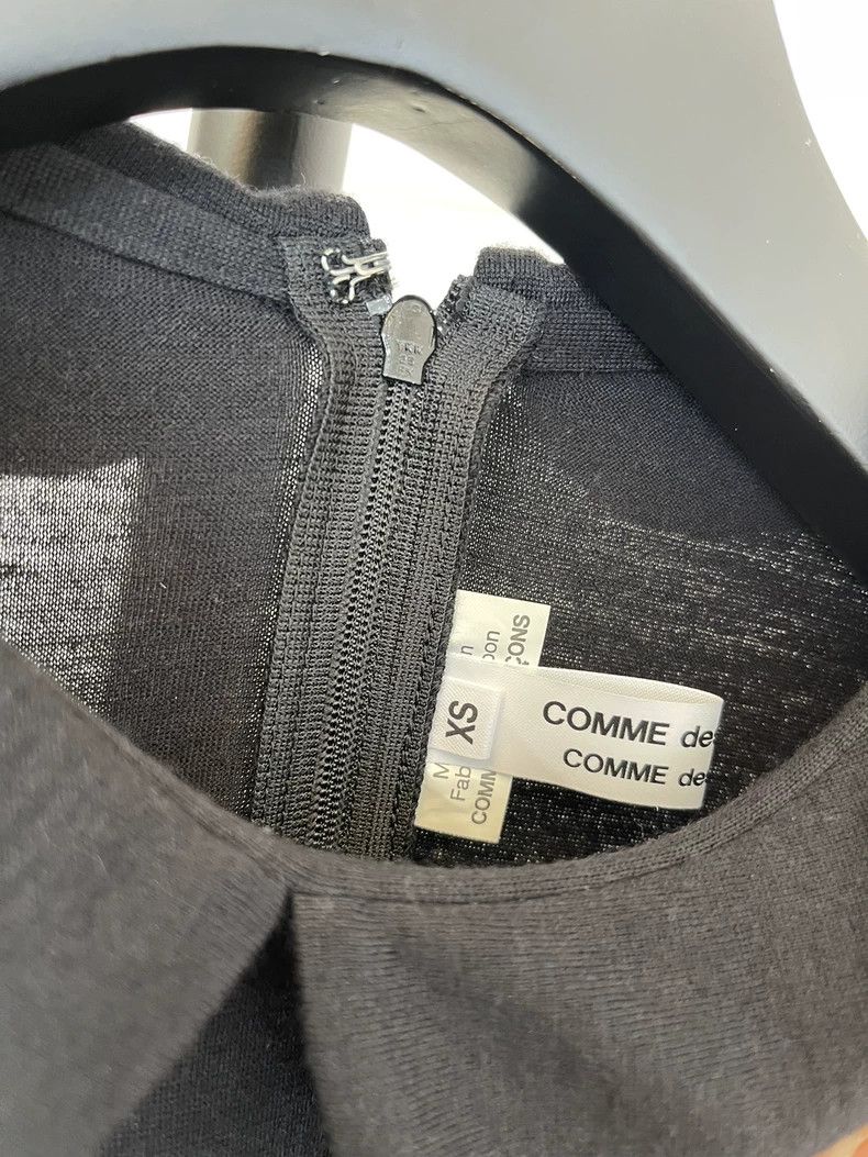 Comme des Garcons Comme Des Garcons Black Crewneck Top Size XS / US 0-2 / IT 36-38 - 6 Thumbnail