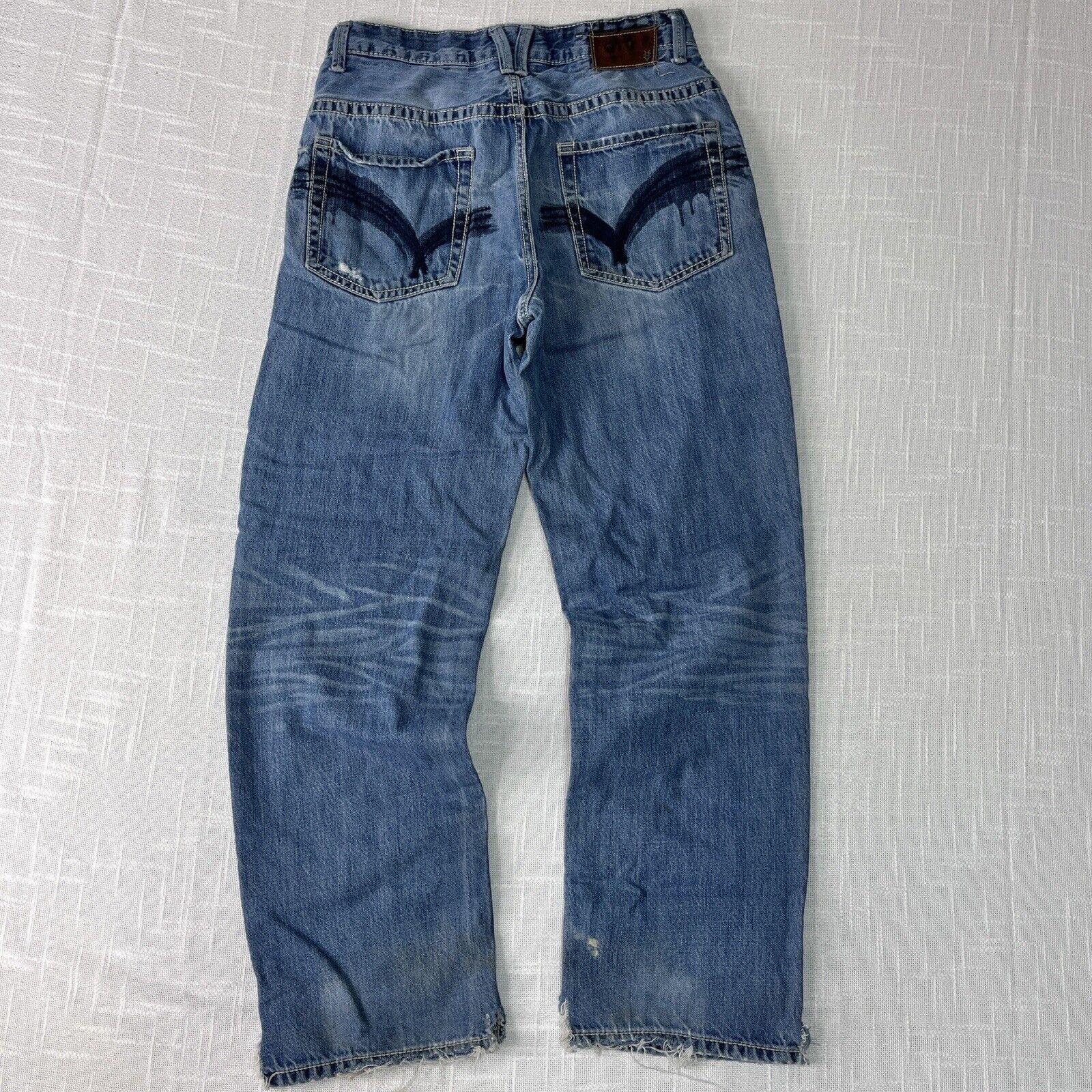 Ecko Unltd. Y2K Ecko Jeans 31x30.5 Loose Straight Grunge Skater Punk Size US 31 - 3 Thumbnail