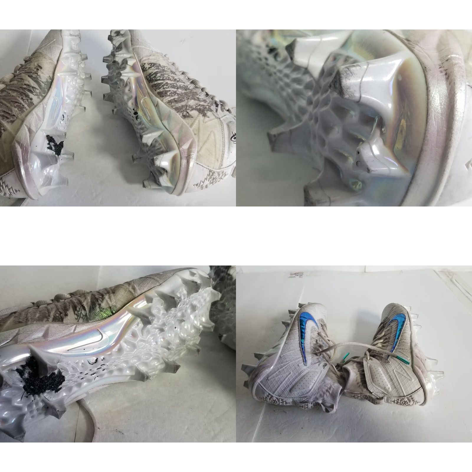 Nike Nike Alpha Huarache 7 Sneaker Men 8.5 White Mid Top Lacrosse Athletic Shoe Size US 9 / EU 42 - 8 Thumbnail