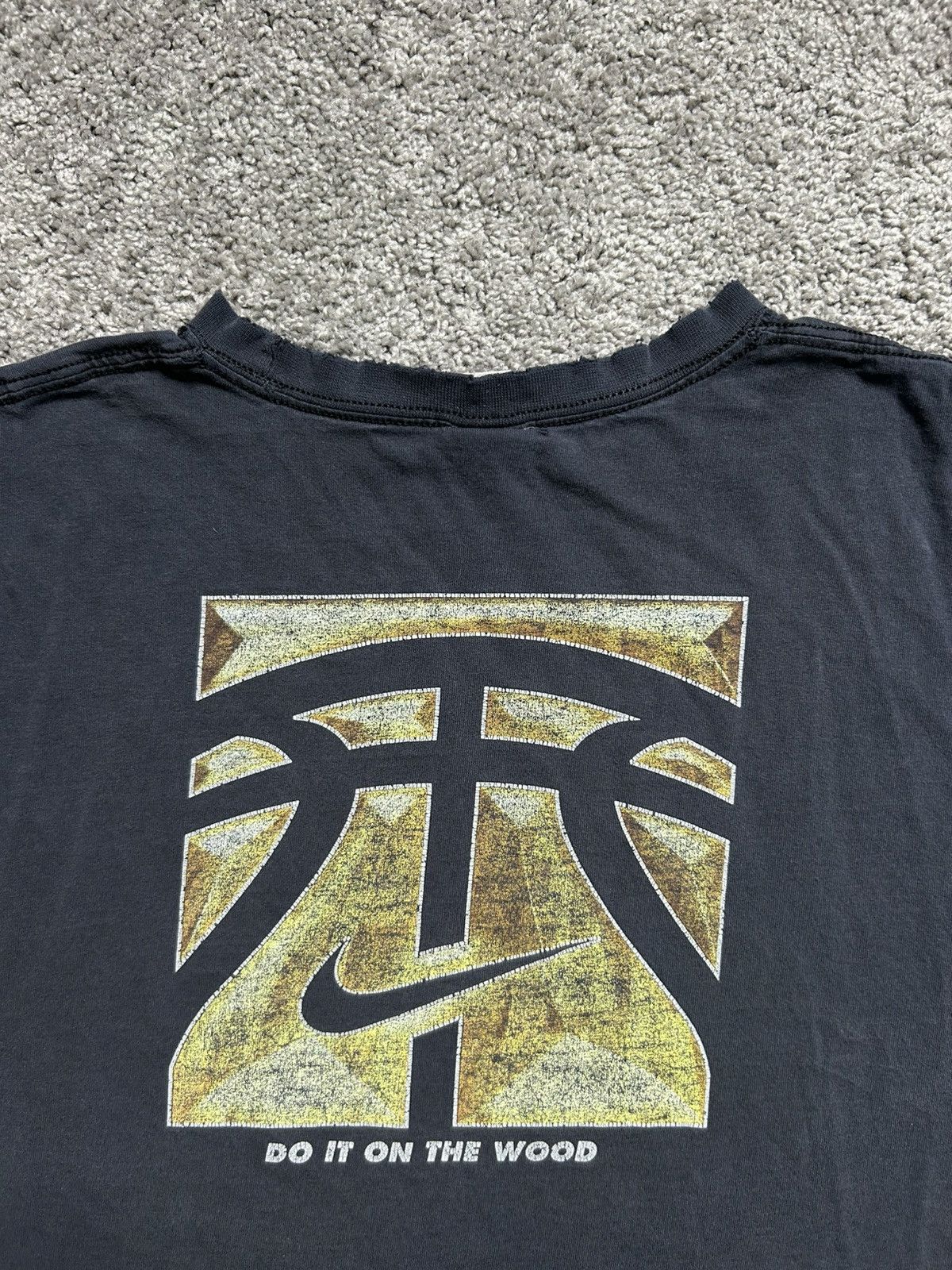Nike Vintage Y2K Nike Baller 4 Life Muscle Thrashed Tee Muscle Size US XL / EU 56 / 4 - 5 Thumbnail