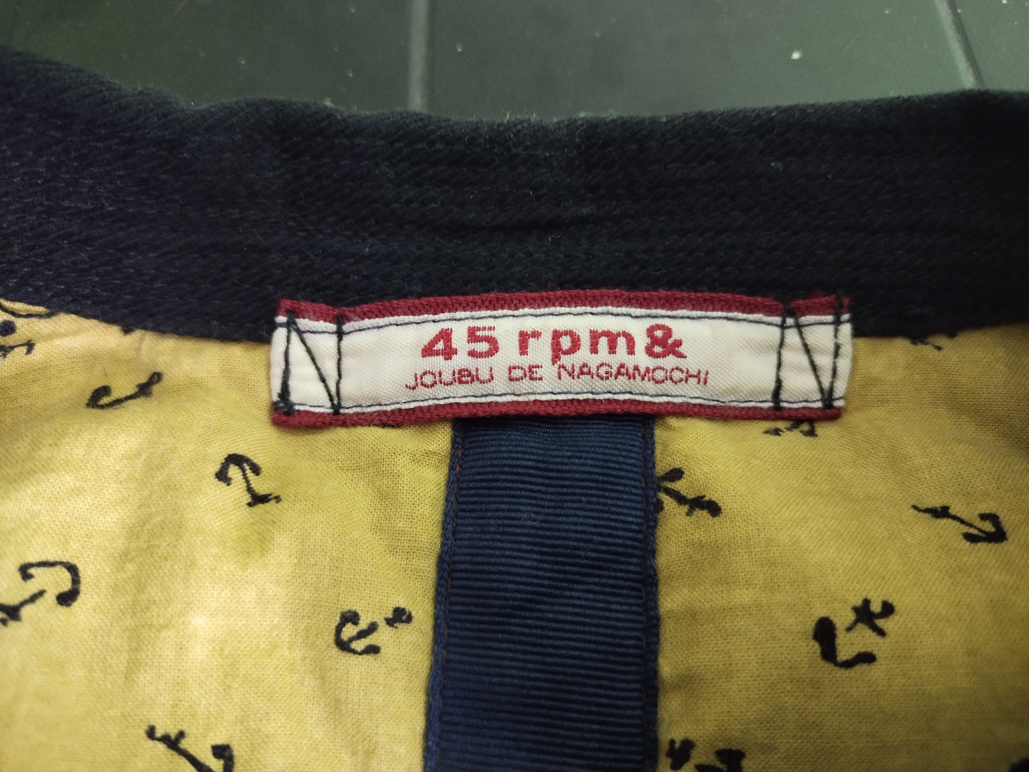 45rpm Vtg 45rpm Coat Jacket Kapital Blue Blue Jacket Size US M / EU 48-50 / 2 - 13 Thumbnail