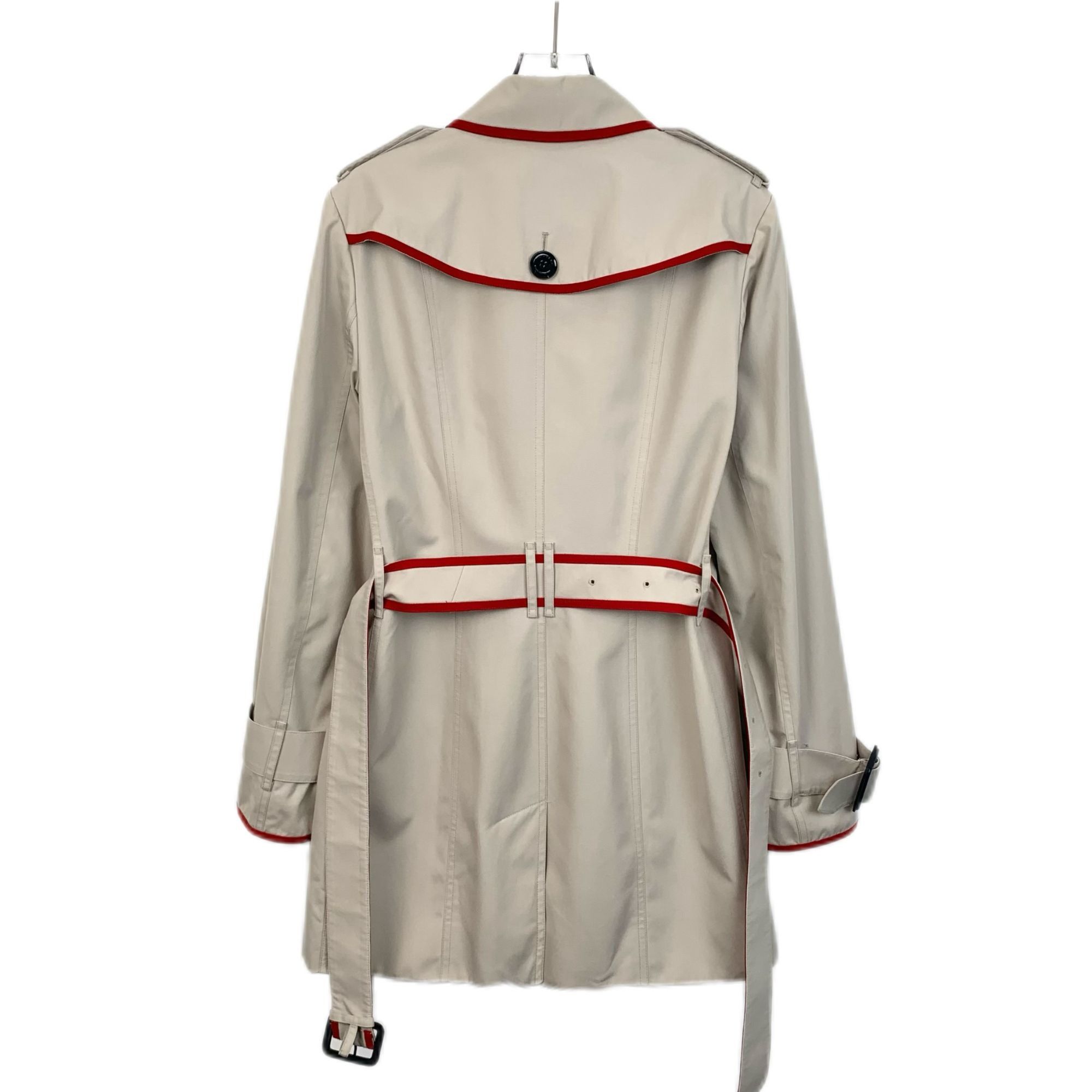 Burberry H11776 Burberry Trench Coat with Belt in Khaki Size S / US 4 / IT 40 - 2 Thumbnail