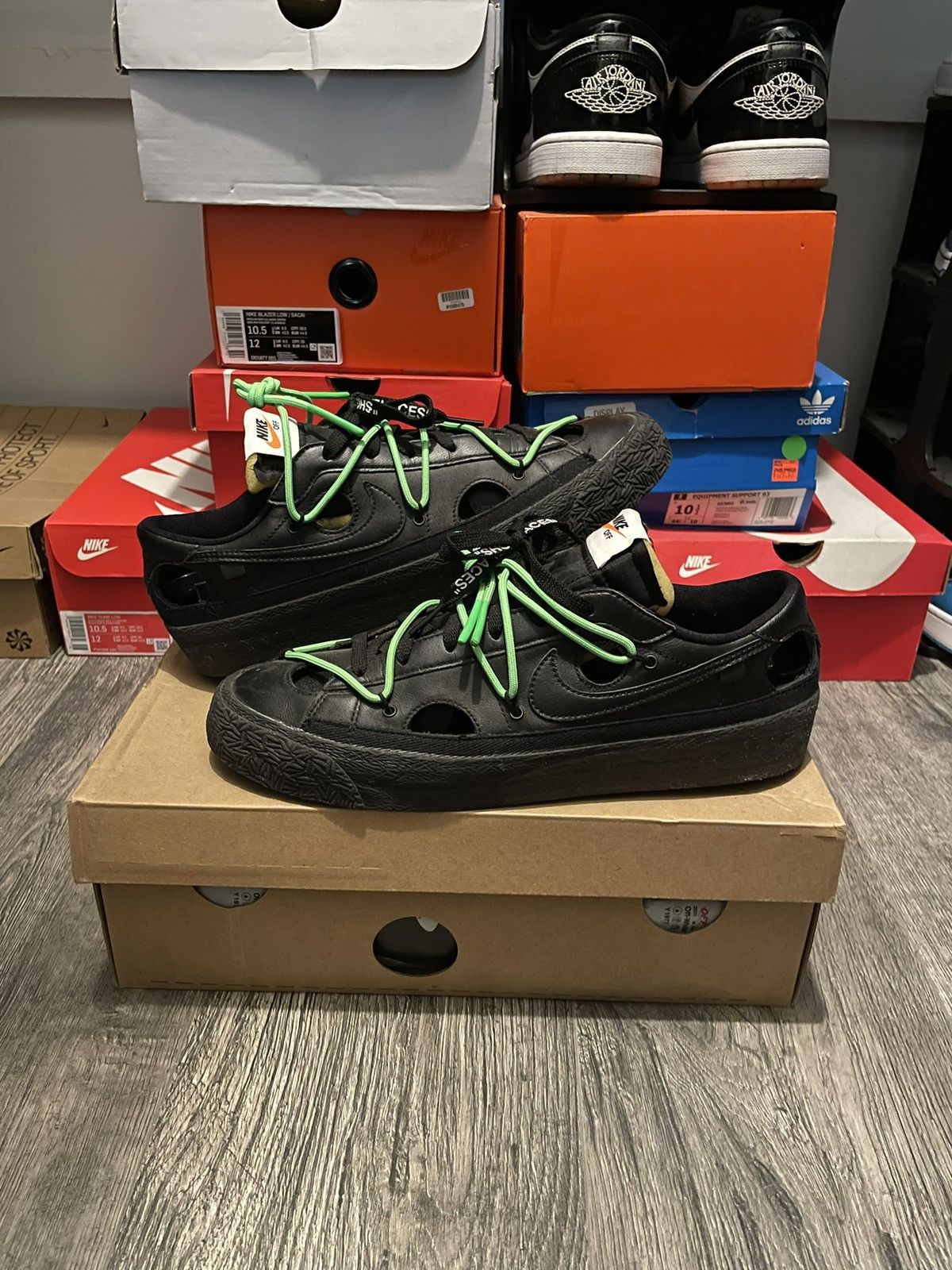 Nike Off White Blazer Low Size US 10.5 / EU 43-44 - 1 Thumbnail