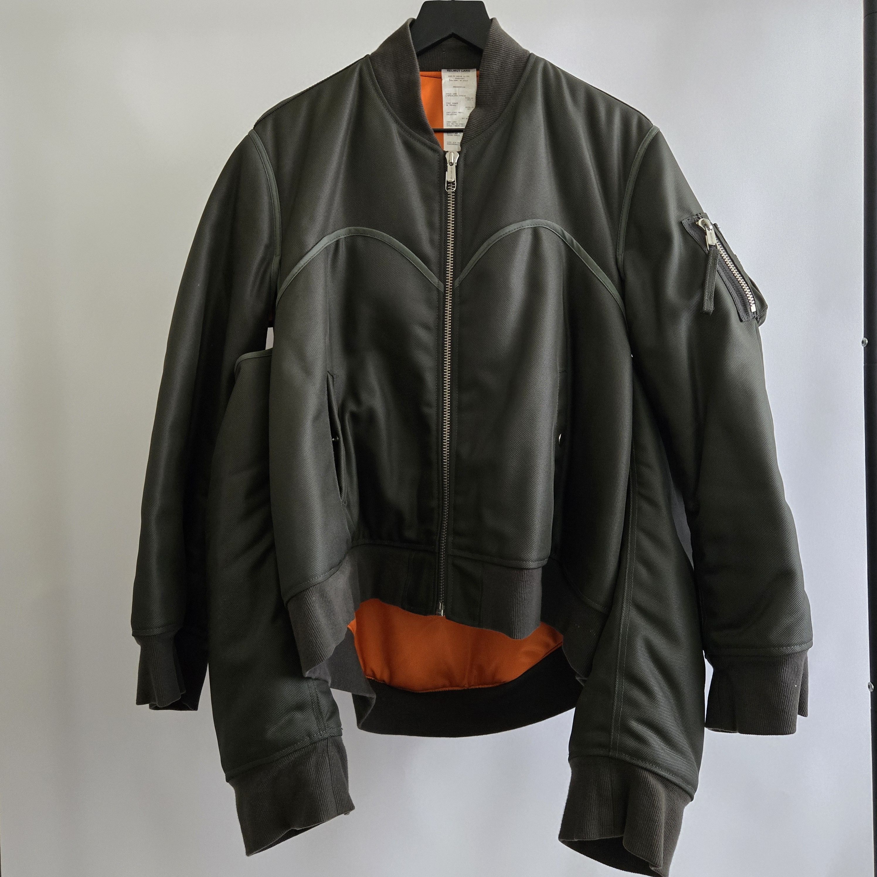 Helmut Lang 4 arm bomber jacket Size US L / EU 52-54 / 3 - 2 Thumbnail