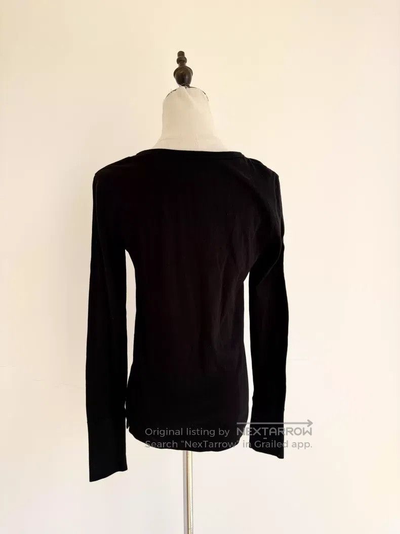 Vivienne Westwood Vivienne Westwood Black lamb long-sleeve top Size M / US 6-8 / IT 42-44 - 6 Thumbnail