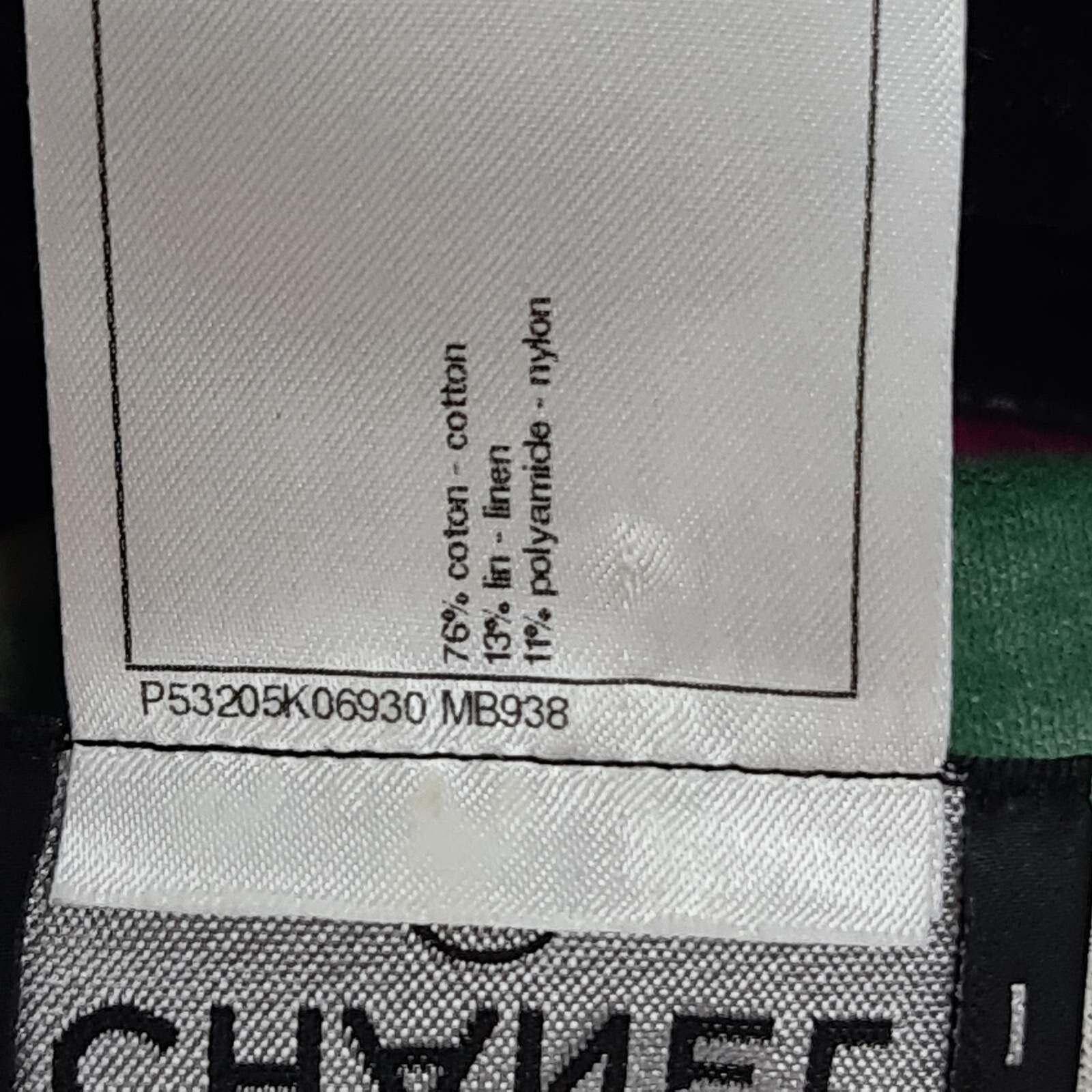 Chanel Chanel Multicolor Abstract Printed Knit Turtleneck Top Sz.40 Size M / US 6-8 / IT 42-44 - 8 Thumbnail