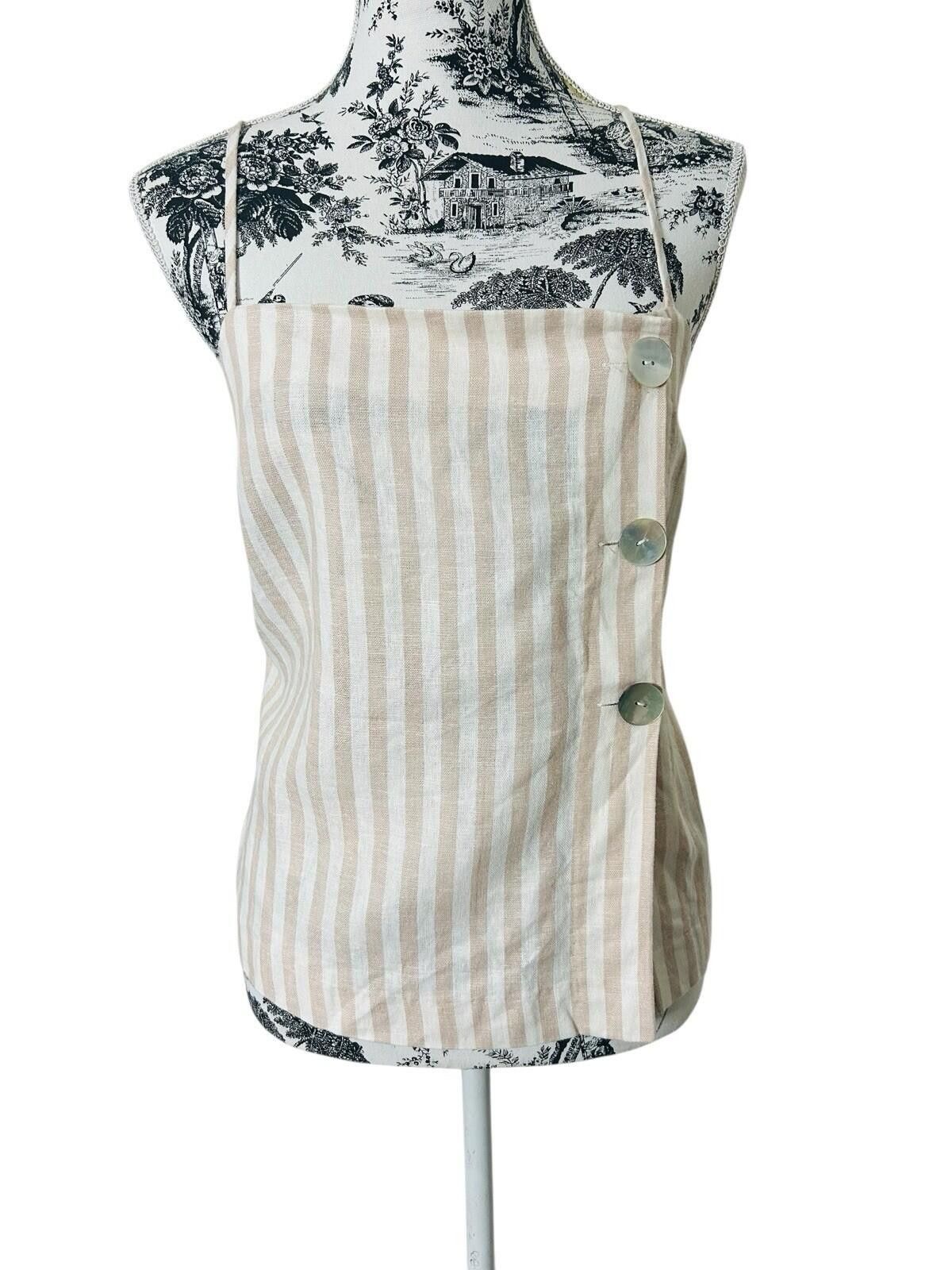 Other NEW Milk And Honey Linen Blend Cami Singlet- Size 12 Size M / US 6-8 / IT 42-44 - 1 Thumbnail