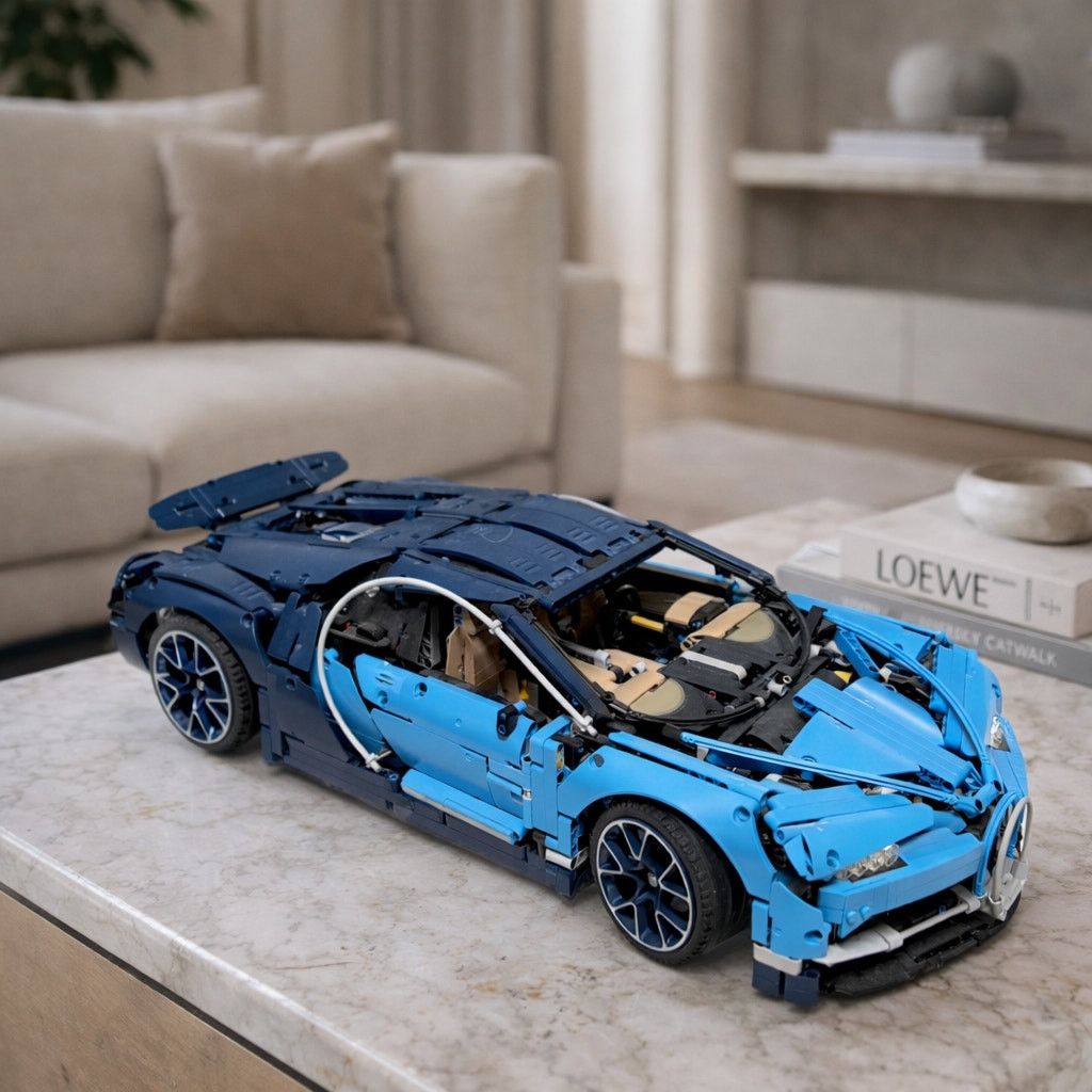🏎️ LEGO Technic Bugatti Chiron Supercar Model