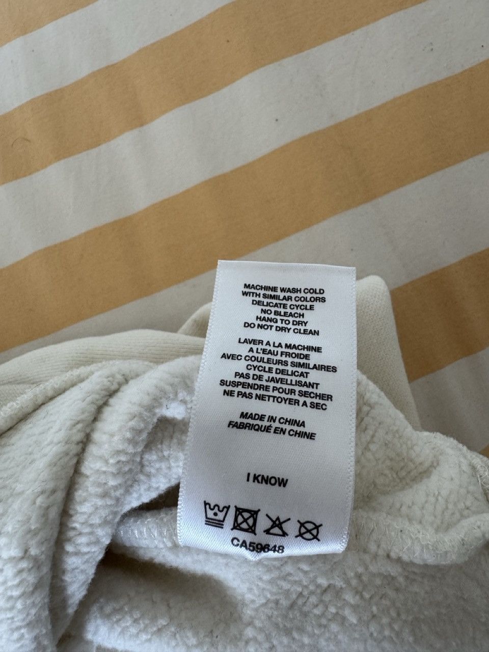 Dime Puzzle Cat Crewneck 'Cream' Size US S / EU 44-46 / 1 - 7 Thumbnail